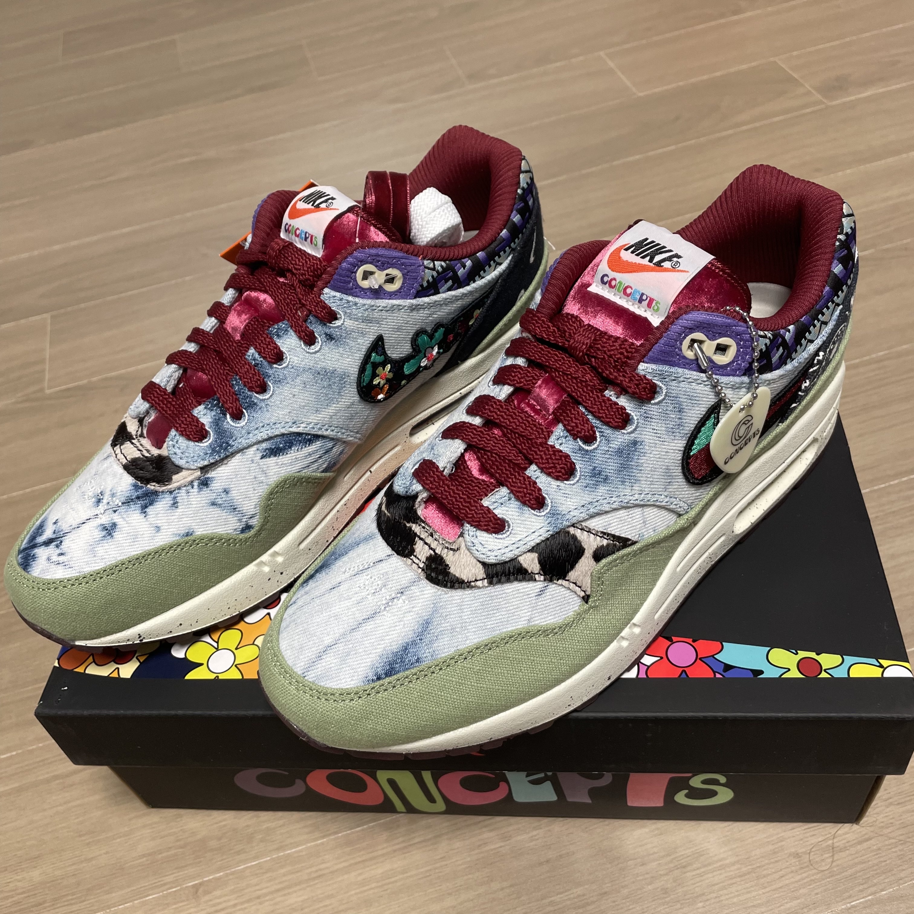 Nike x Concepts Air Max 1 SP Mellow 착용 스타일 - 2