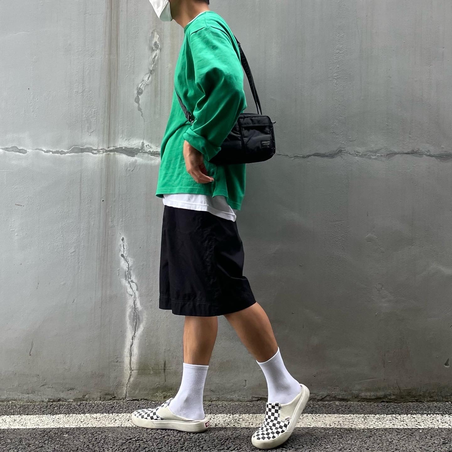 Porter Tanker Shoulder Bag Black, Vans Checkerboard Comfycush One Marshmallow 착용 스타일