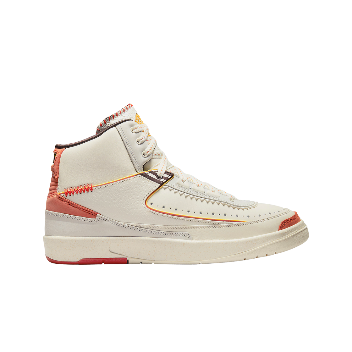조던 2 x 메종 샤또 루즈 레트로 SP 오렌지 앤 세일(Jordan 2 x Maison Chateau Rouge Retro SP Orange and Sail)