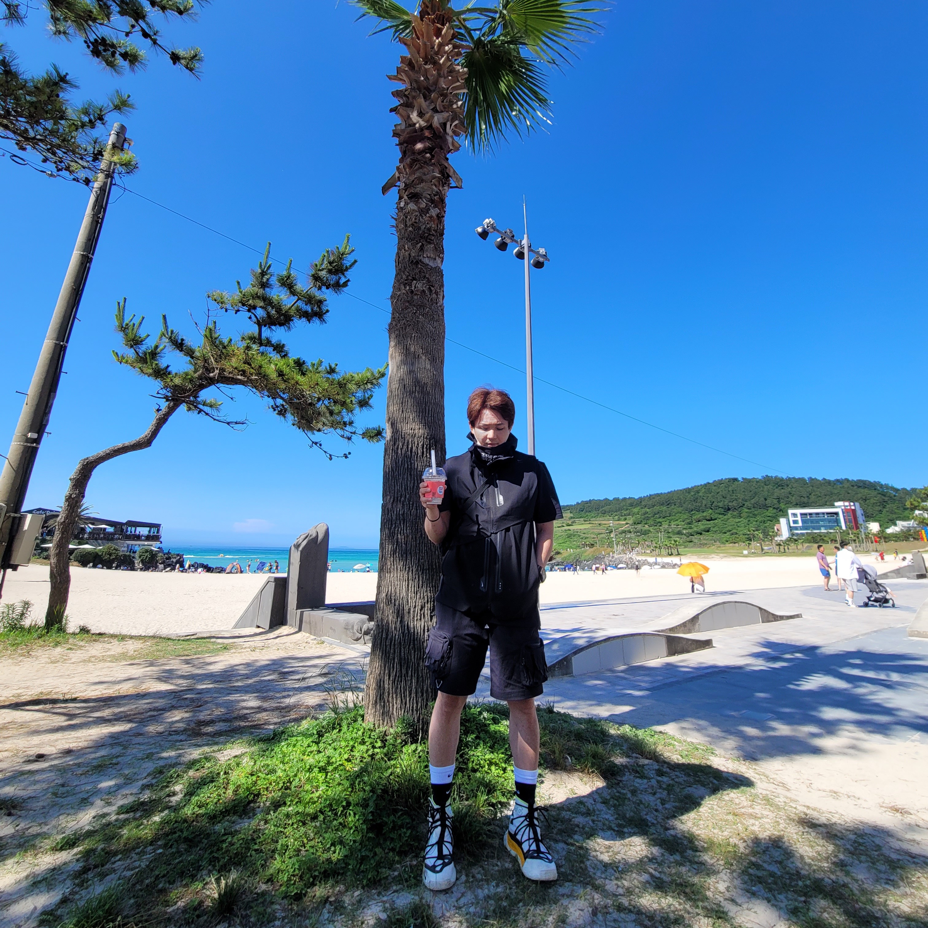 Nike x Matthew M Williams NRG T-Shirt Black, Nike x Matthew M Williams NRG Jacket Black 착용 스타일