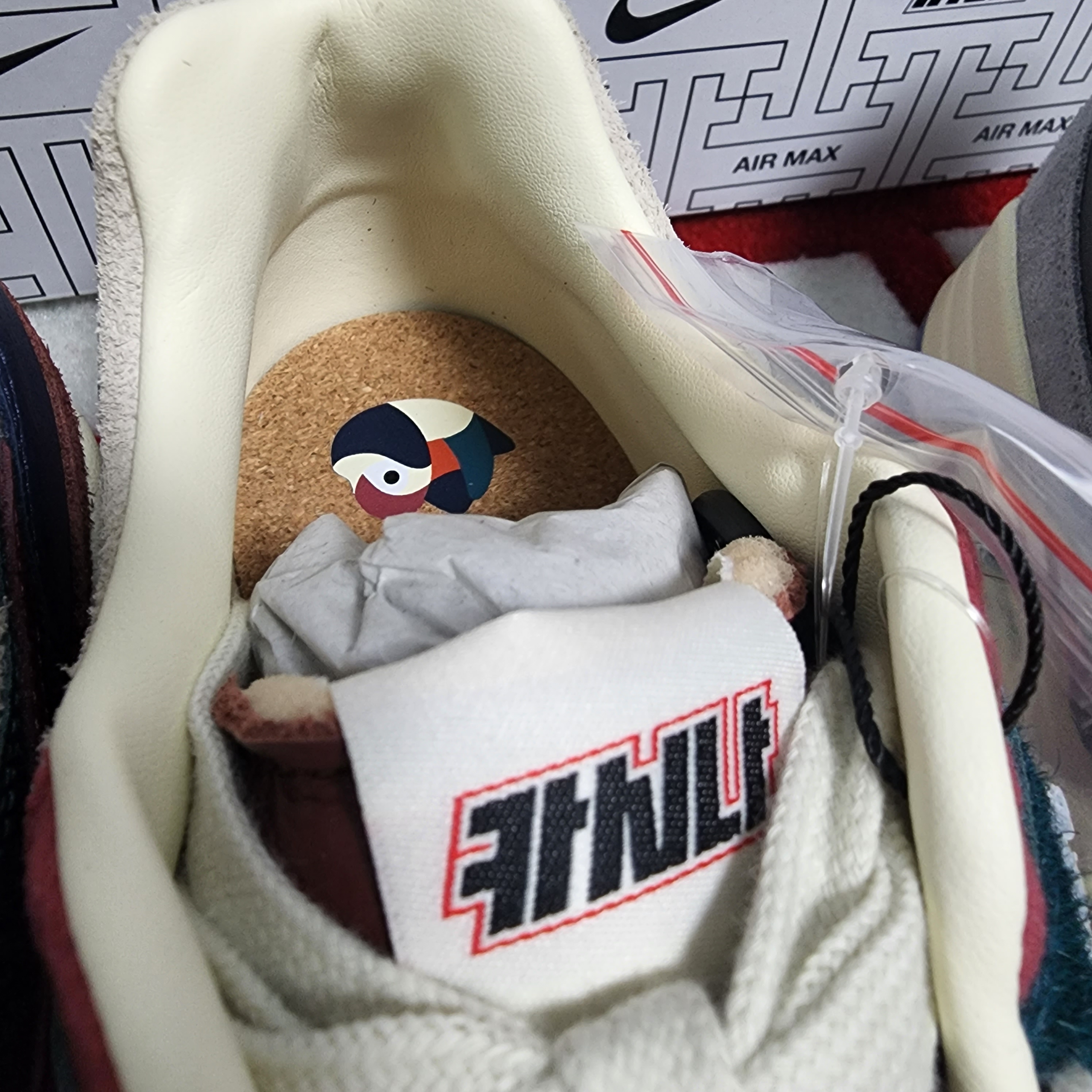 Nike x Kasina Air Max 1 SP Won-Ang Particle Grey, Nike x Kasina Air Max 1 SP Won-Ang Orange 착용 스타일 - 4