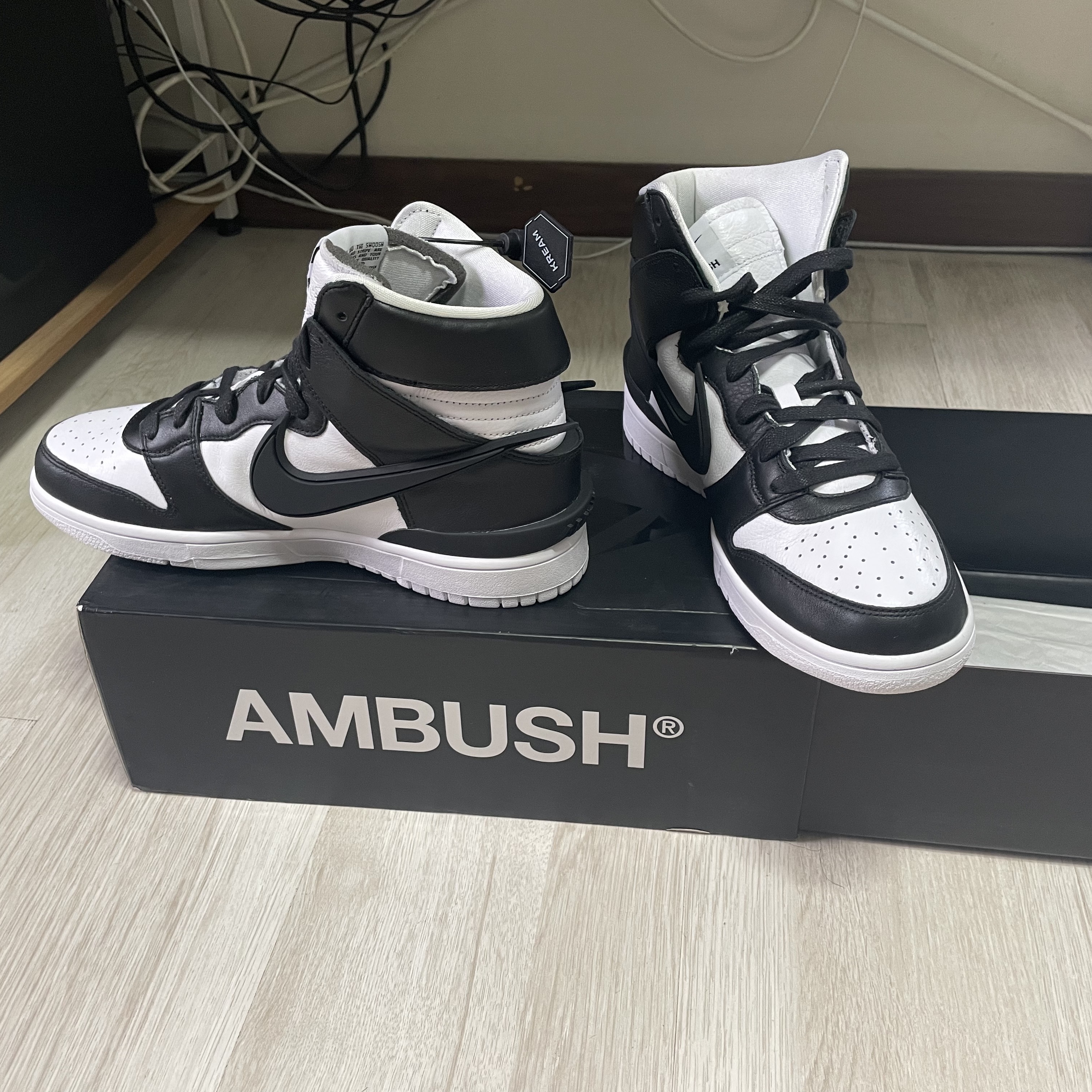 Nike x Ambush Dunk High Black 착용 스타일