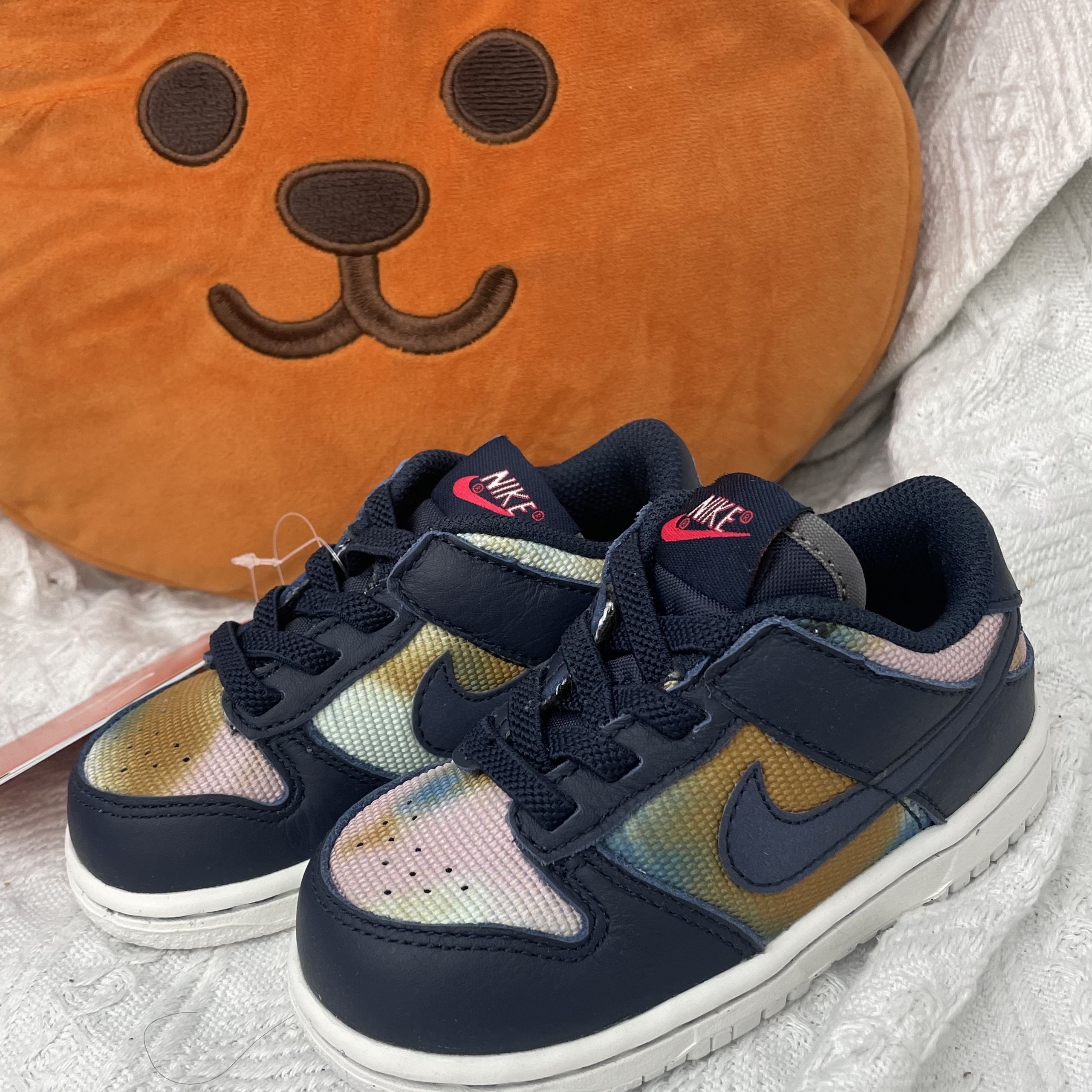 (TD) Nike Dunk Low Retro PRM Obsidian Graffiti 착용 스타일