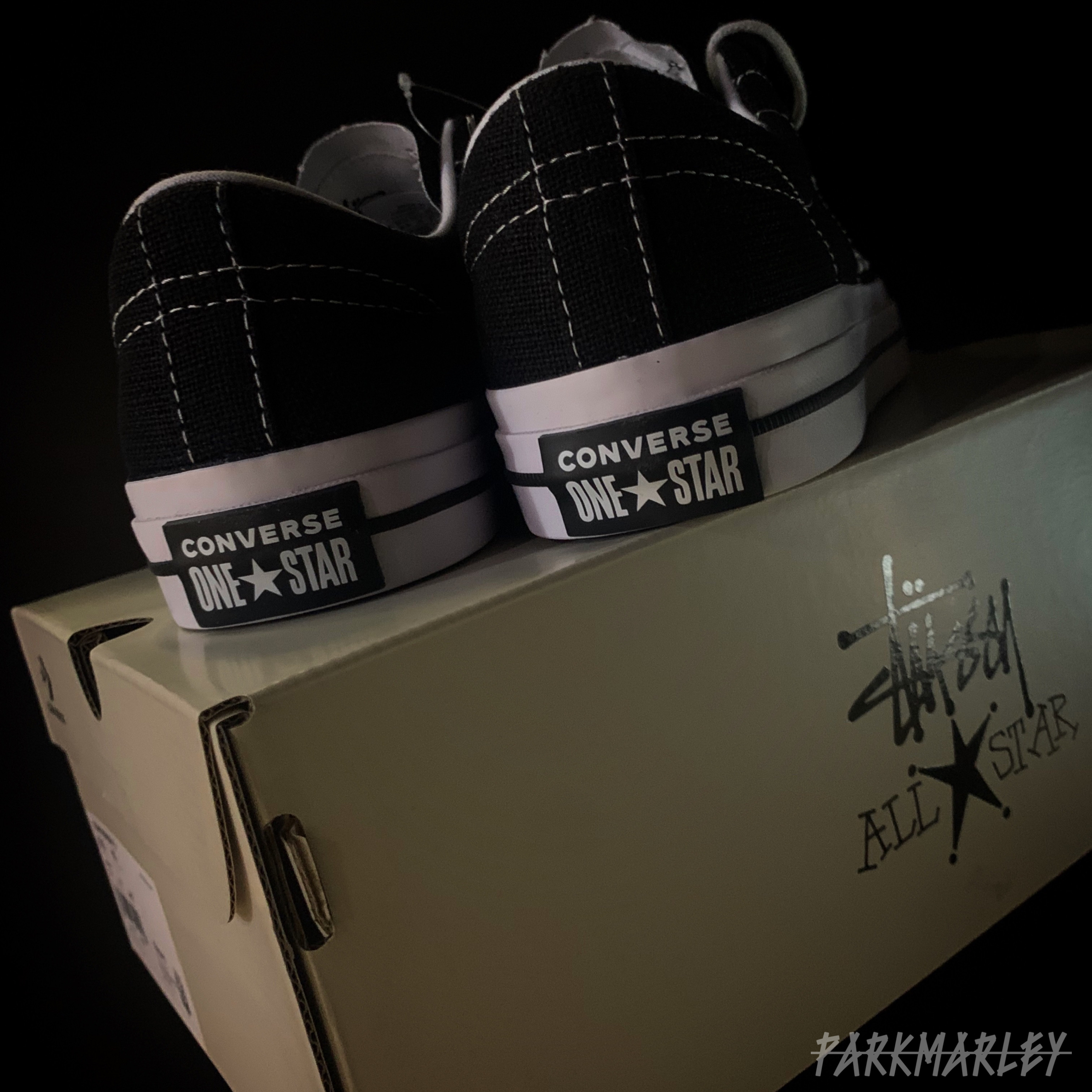 Converse x Stussy One Star Ox Black 착용 스타일 - 5