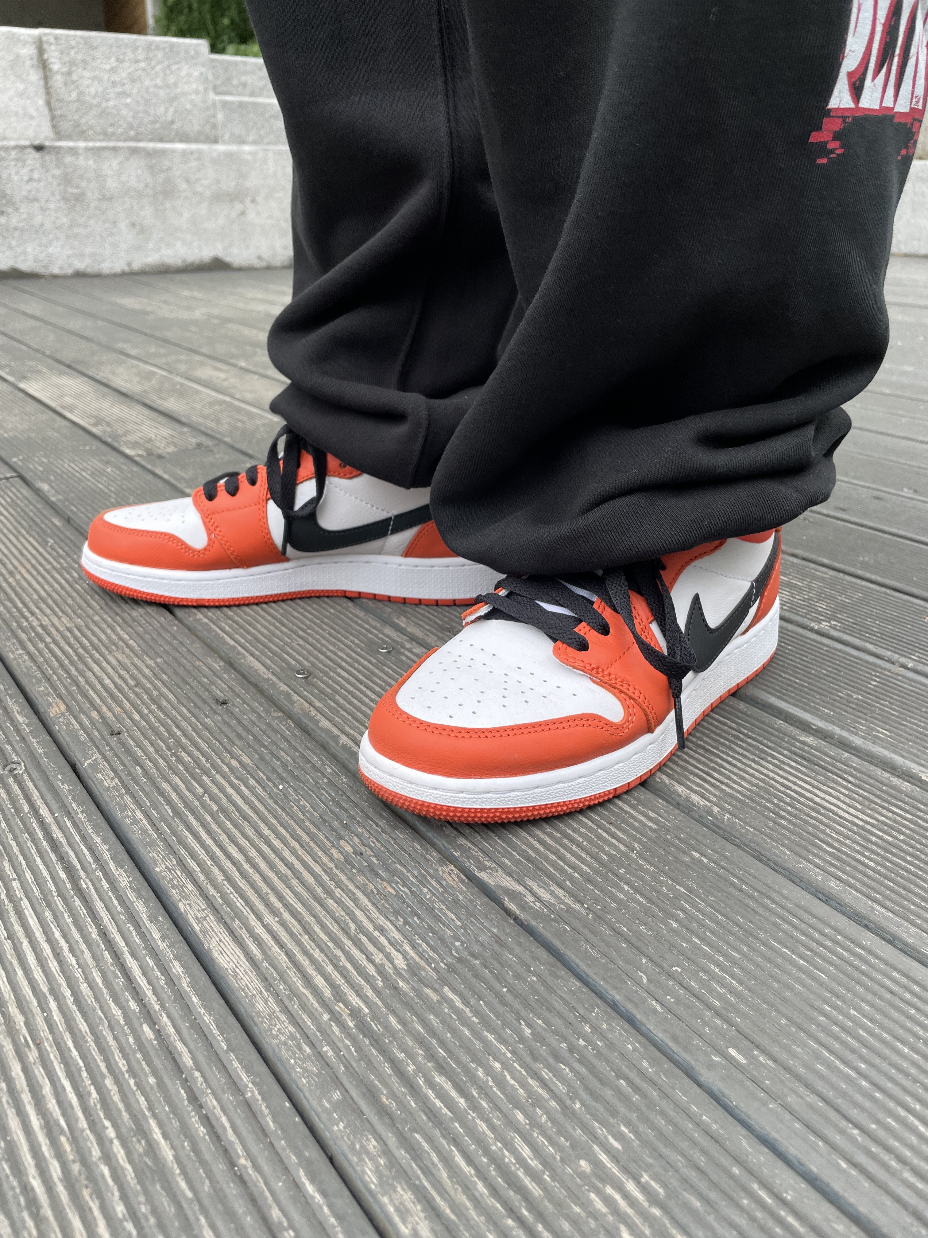 Jordan 1 Low OG Starfish, (W) Jordan 1 Low OG Starfish 착용 스타일 - 4