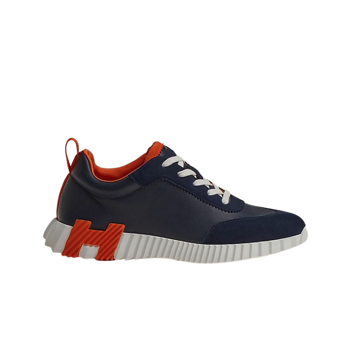 에르메스 바운싱 스니커즈 카프스킨 스웨이드 고트스킨 & 마린(Hermes Bouncing Sneakers Calfskin Suede Goatskin & Marine)