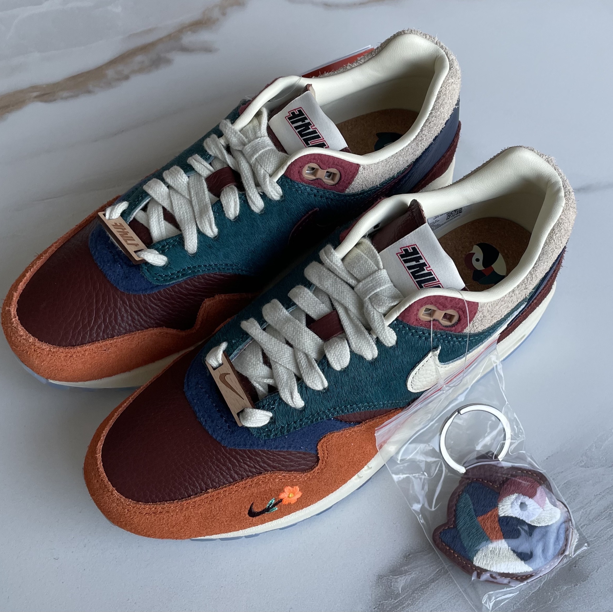Nike x Kasina Air Max 1 SP Won-Ang Orange (With Special Gift) 착용 스타일