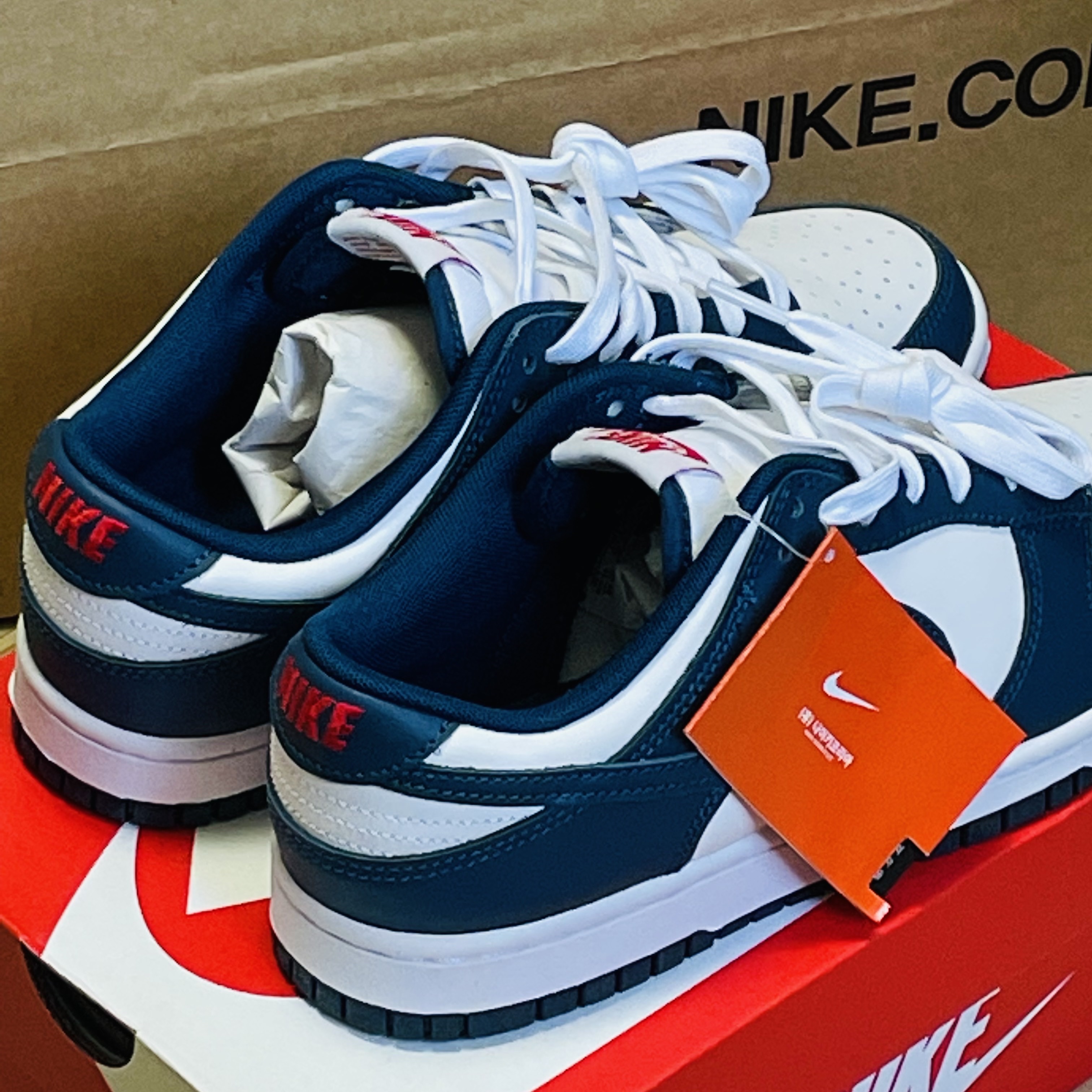 Nike Dunk Low Retro Valerian Blue 착용 스타일 - 1