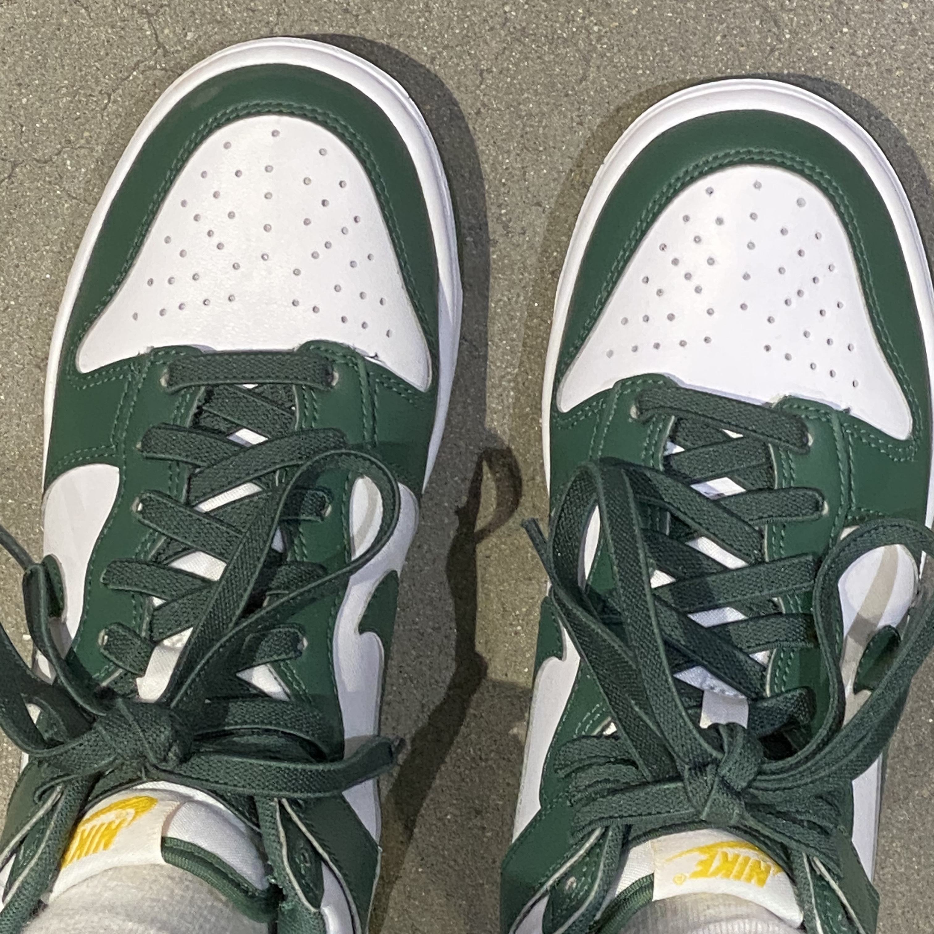 Nike Dunk High Retro Noble Green, (GS) Nike Dunk High Noble Green 착용 스타일