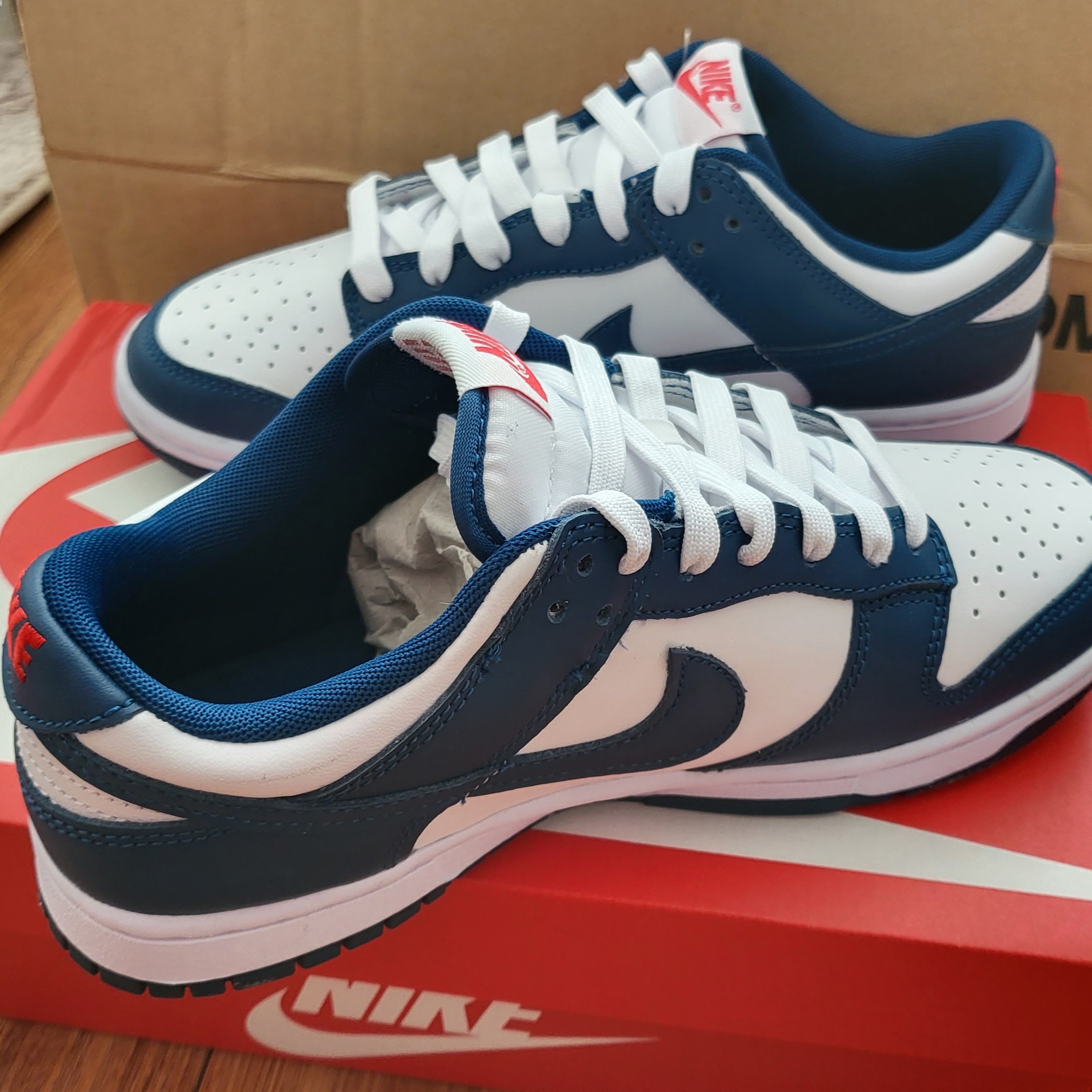 Nike Dunk Low Retro Valerian Blue 착용 스타일 - 3