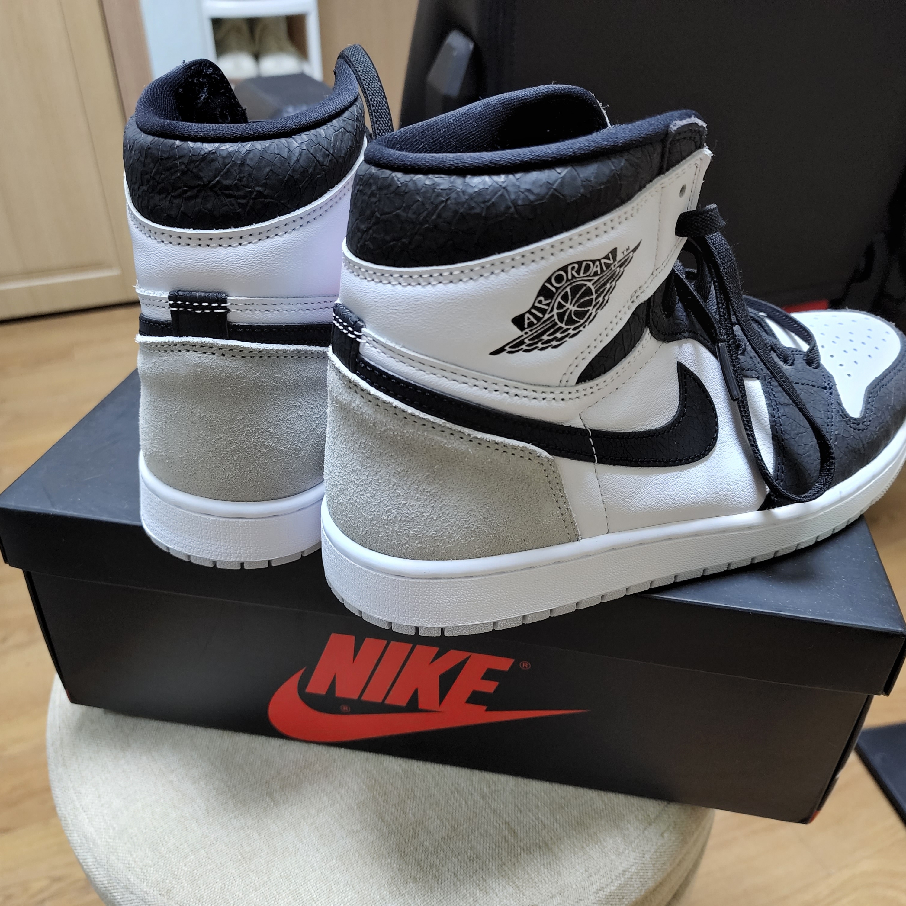Jordan 1 Retro High OG Bleached Coral 착용 스타일 - 3