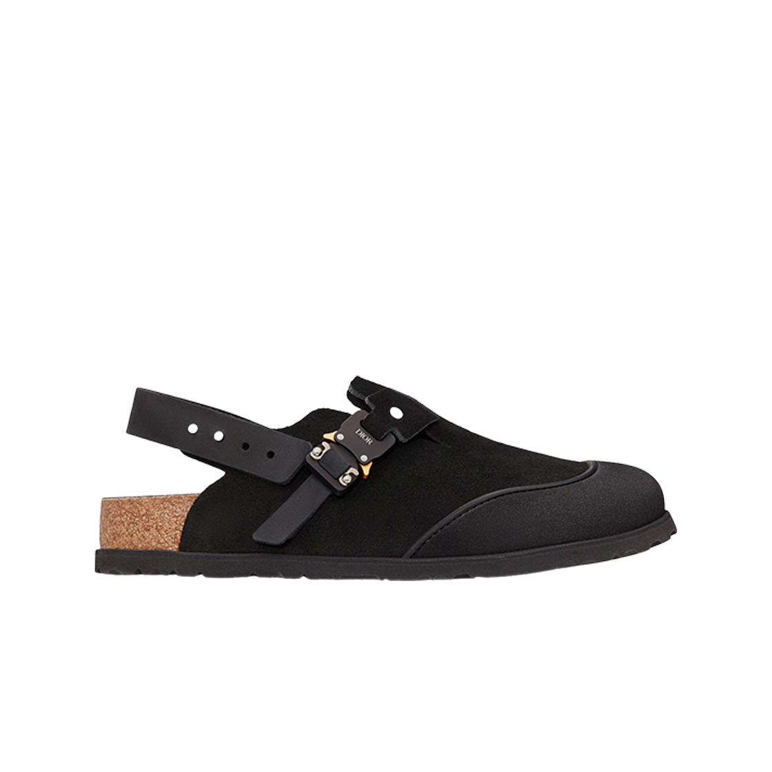 디올 x 버켄스탁 토키오 뮬 펠트 울 누벅 카프스킨 블랙(Dior x Birkenstock Tokio Mule Felted Wool Nubuck Calfskin Black) - 1