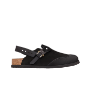 Dior x Birkenstock Tokio Mule Felted Wool Nubuck Calfskin Black