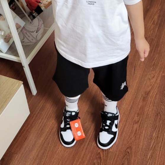 (PS) Nike Dunk Low Black 착용 스타일