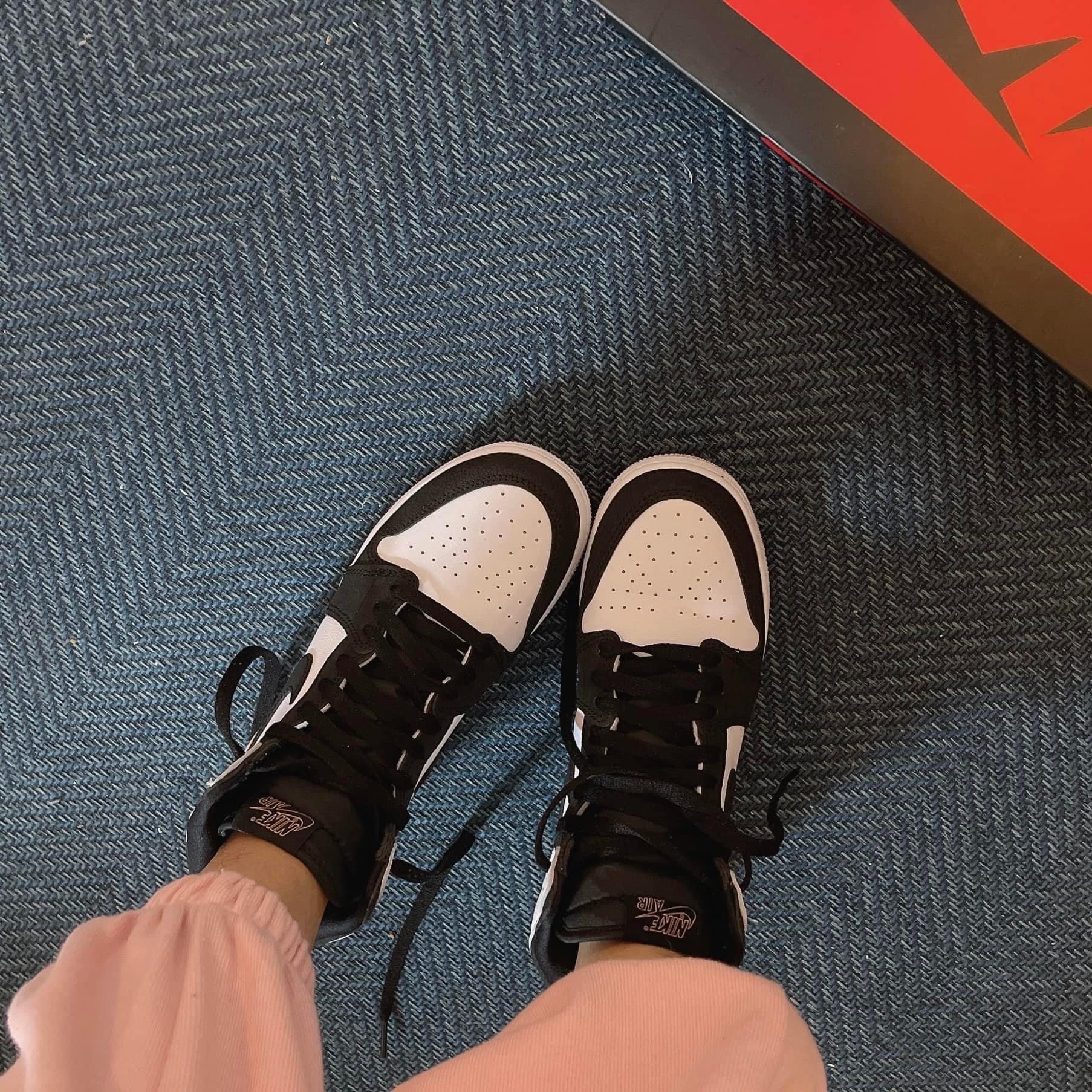Jordan 1 Retro High OG Bleached Coral 착용 스타일 - 1