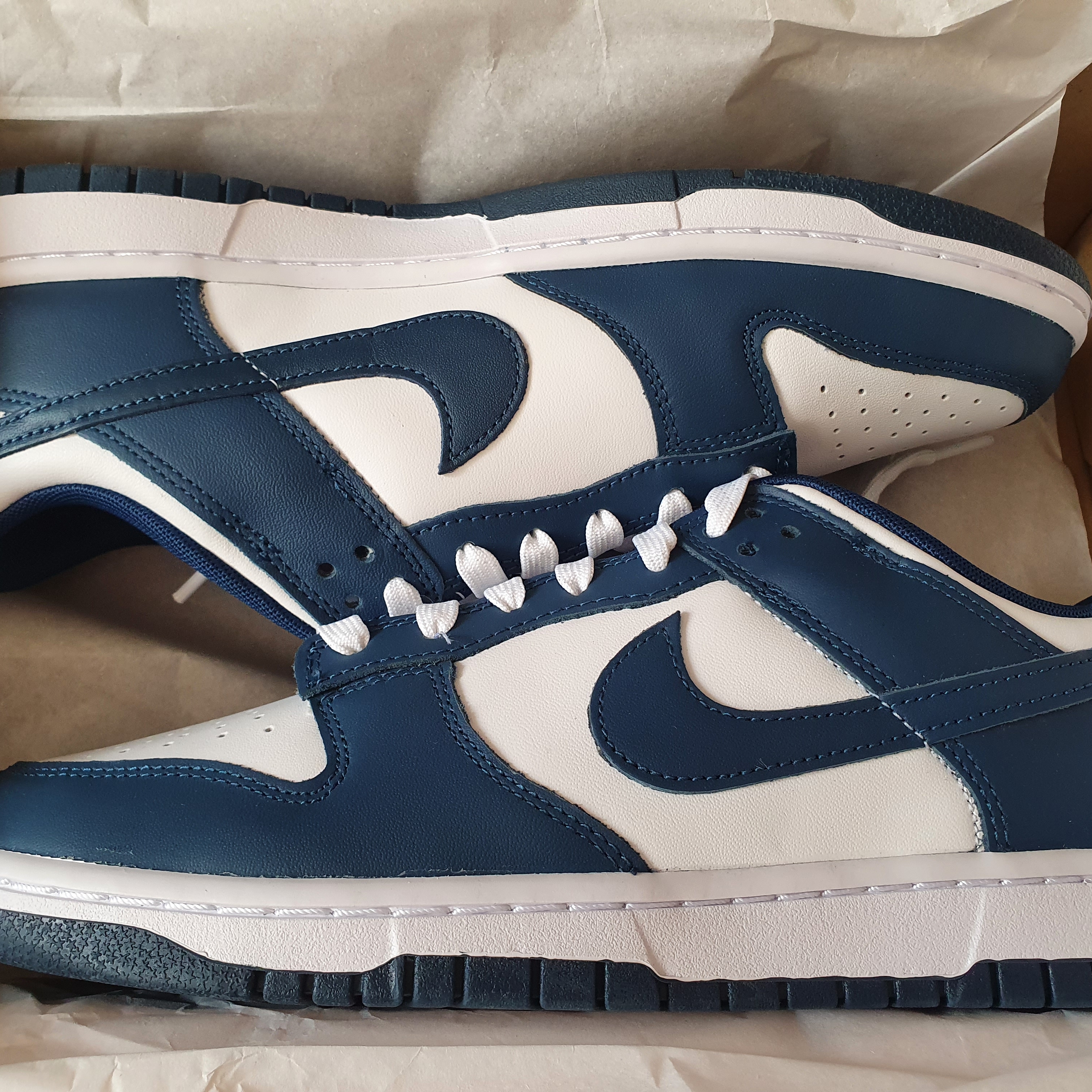 Nike Dunk Low Retro Valerian Blue 착용 스타일 - 1