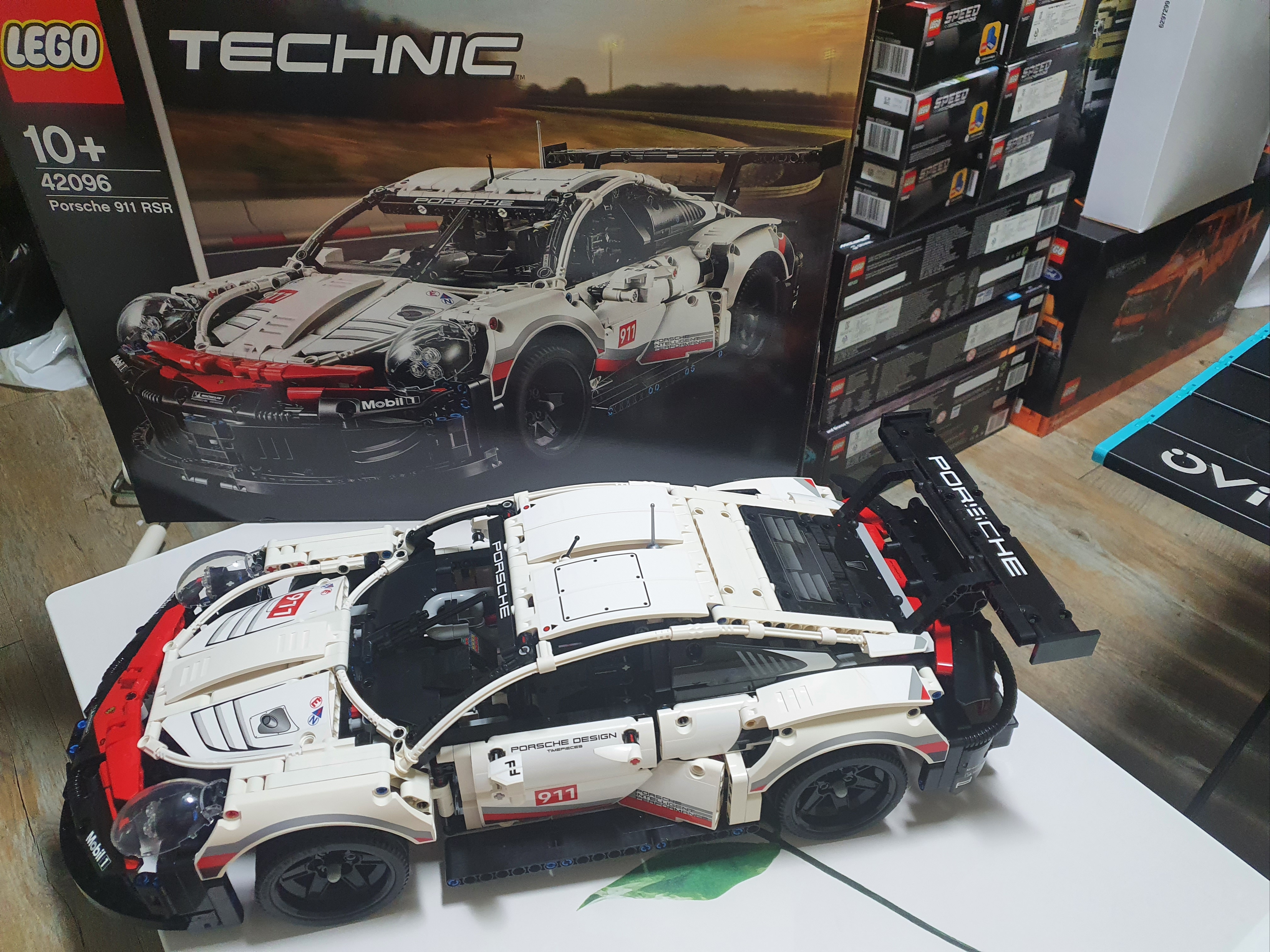 Lego Porsche 911 RSR 착용 스타일