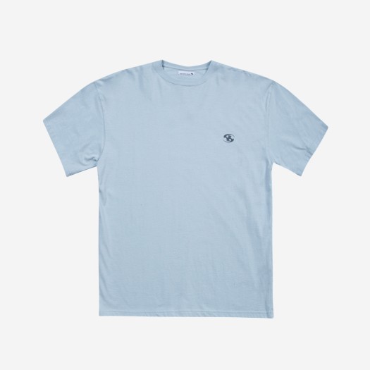 산산기어 로고 티셔츠 스카이 블루 - 22SS