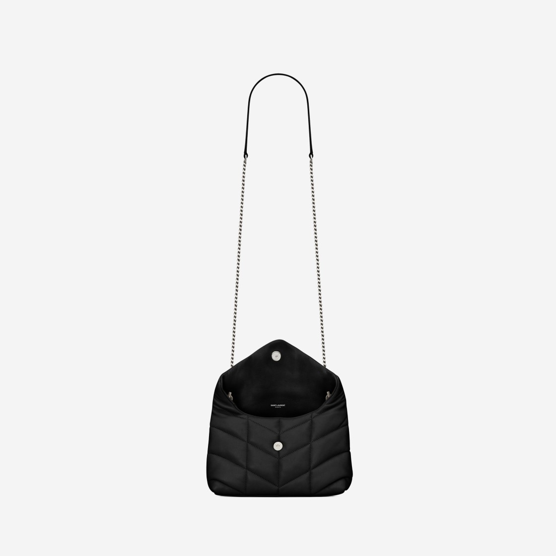 Saint Laurent Puffer Toy Bag in Quilted Lambskin Black 상세 이미지 2