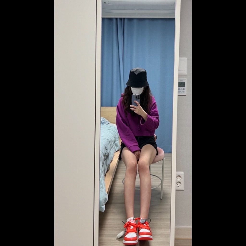 (GS) Jordan 1 Low OG Starfish 착용 스타일 - 2