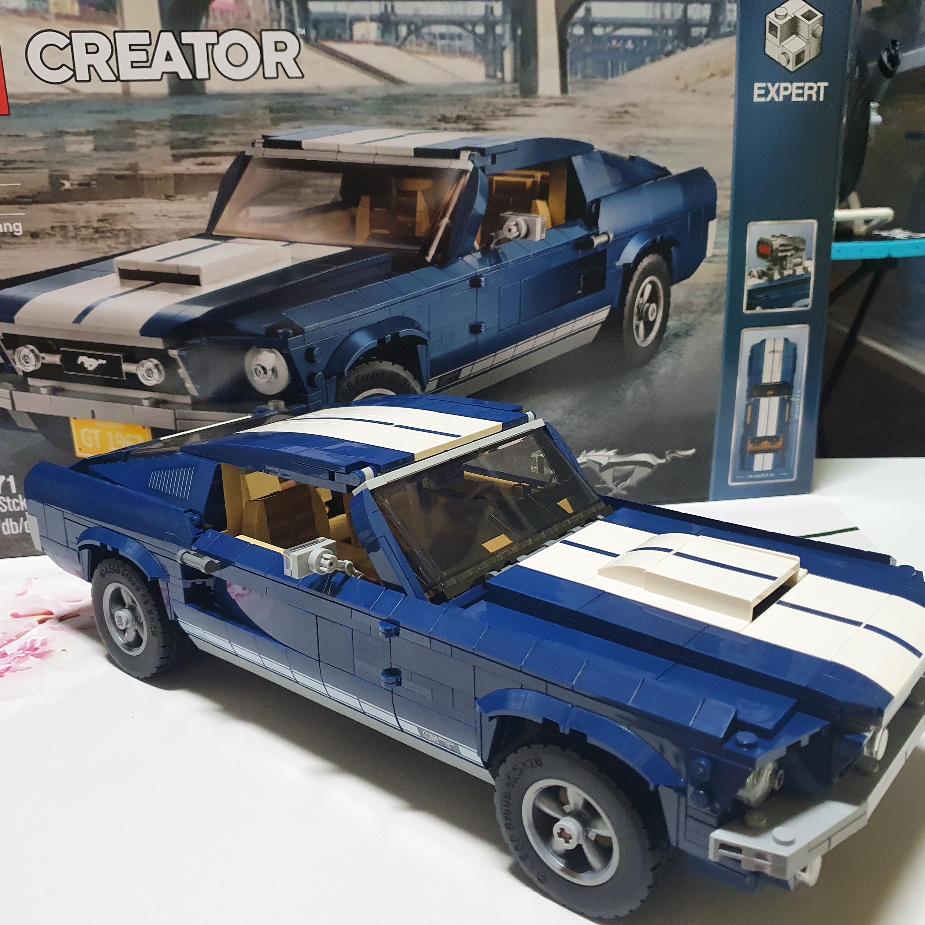 Lego Ford Mustang 착용 스타일