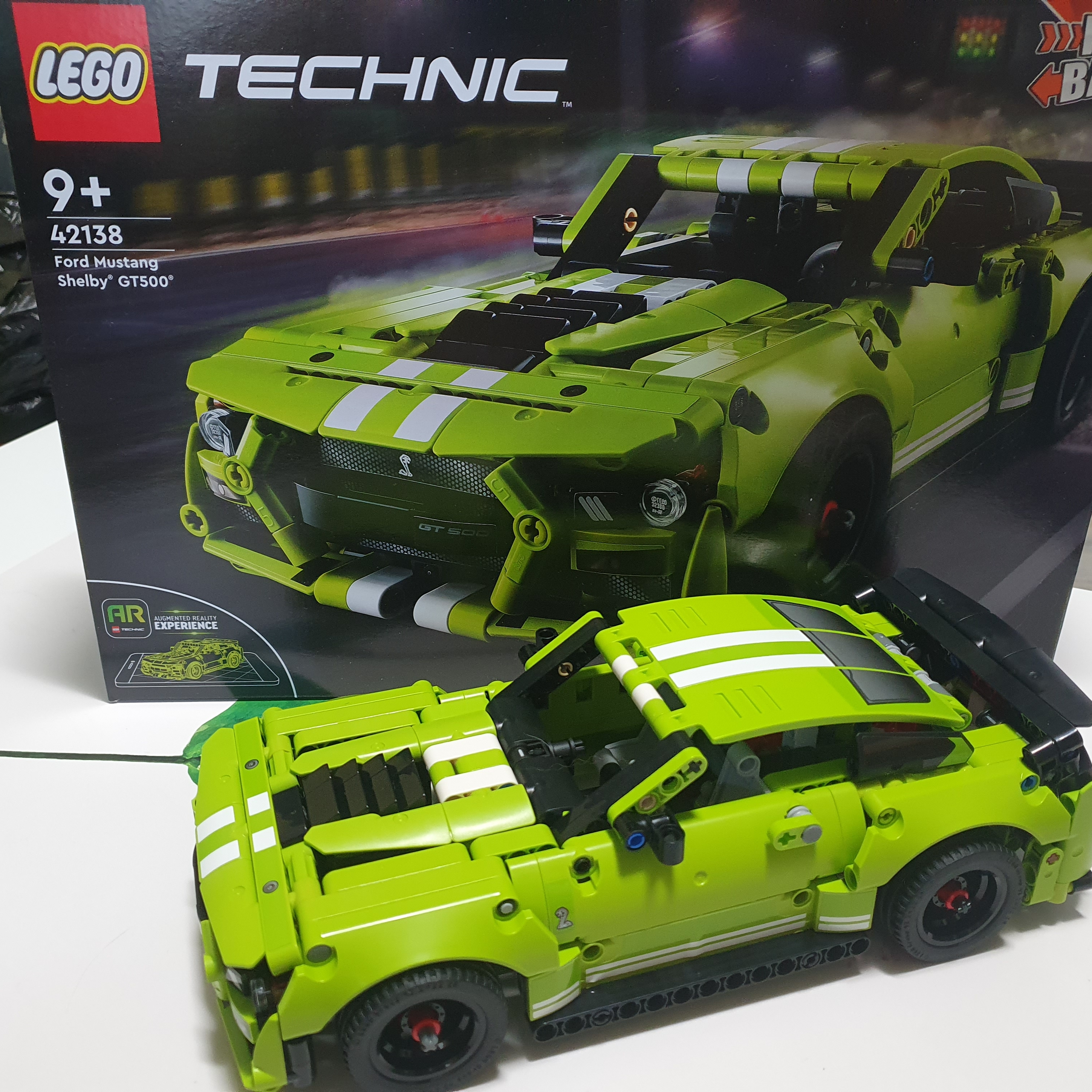 Lego Ford Mustang Shelby GT500 착용 스타일
