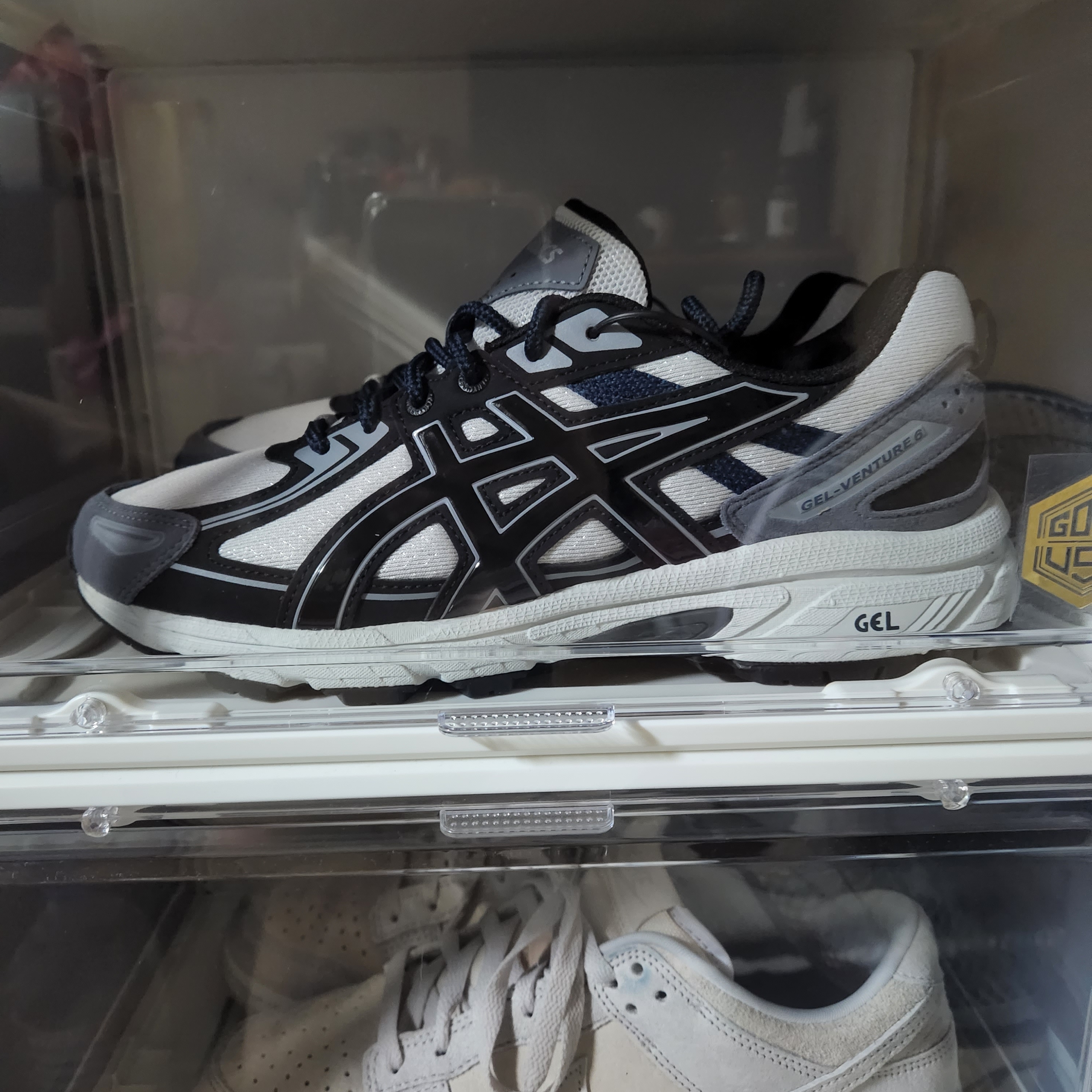 Asics Gel-Venture 6 SPS Glacier Grey 착용 스타일