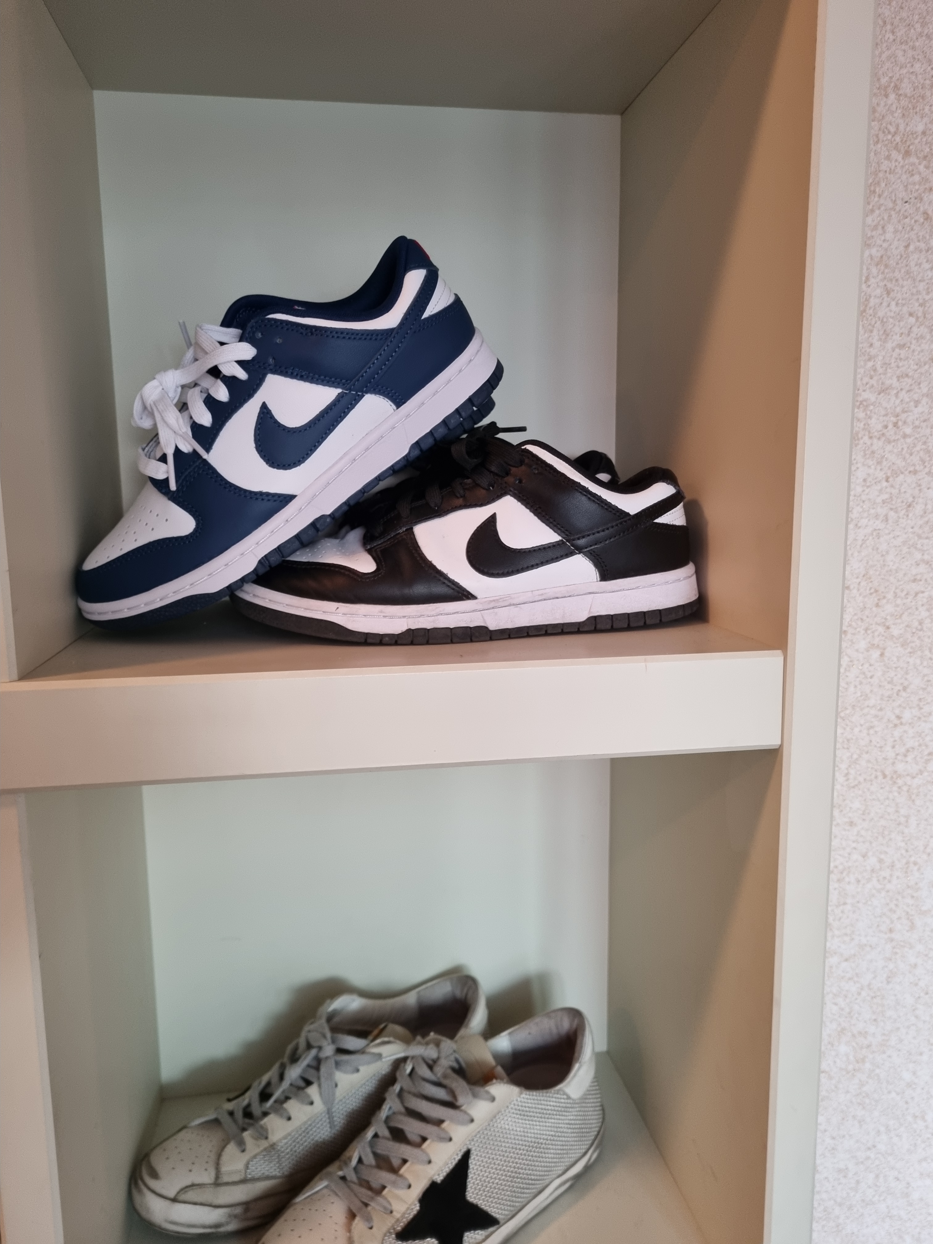 Nike Dunk Low Retro Valerian Blue, Nike Dunk Low Retro Black 착용 스타일