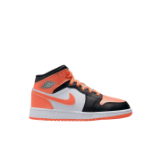 (GS) Jordan 1 Mid White Light Madder Root