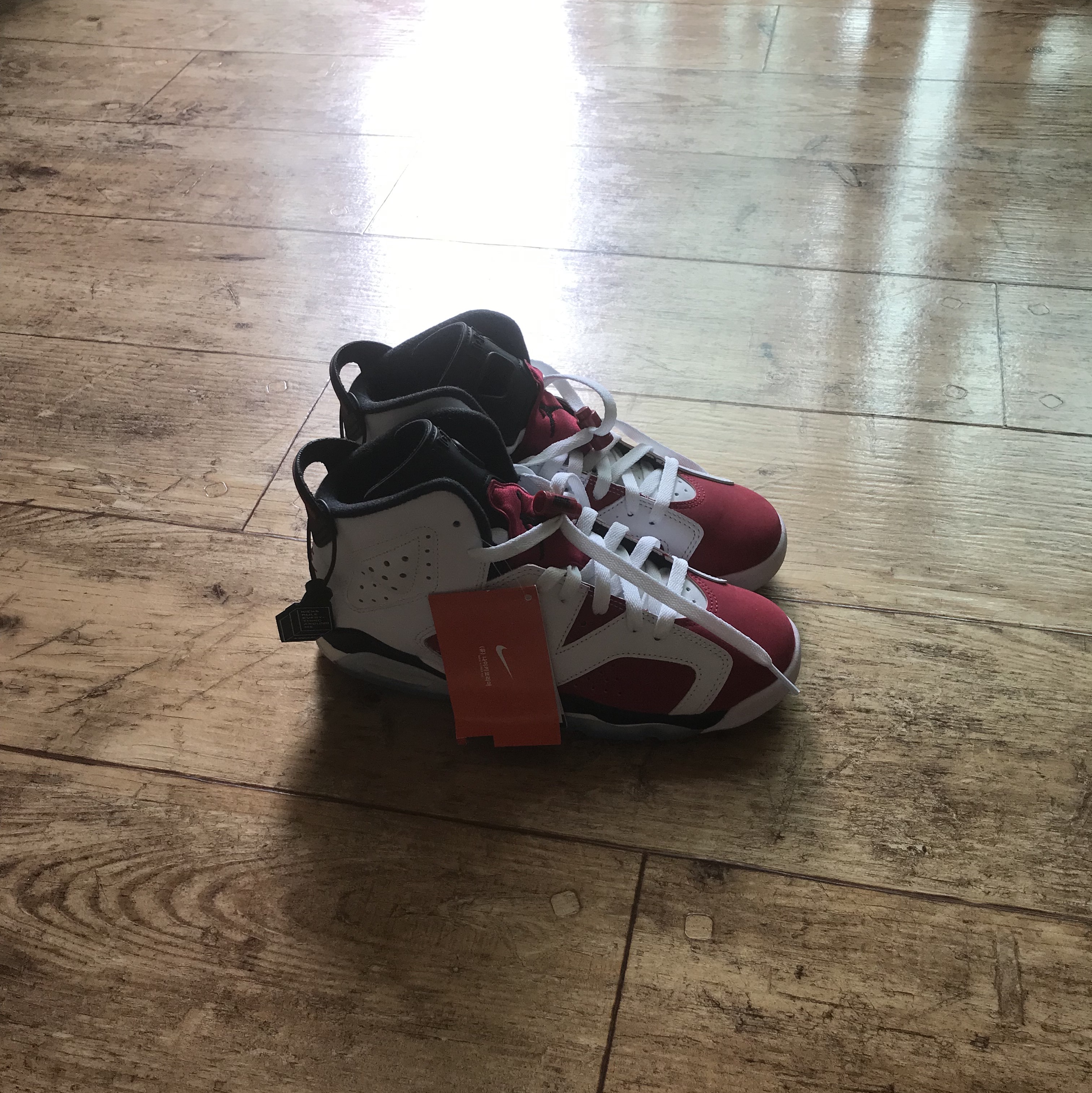 (GS) Jordan 6 Retro Carmine 2021 착용 스타일