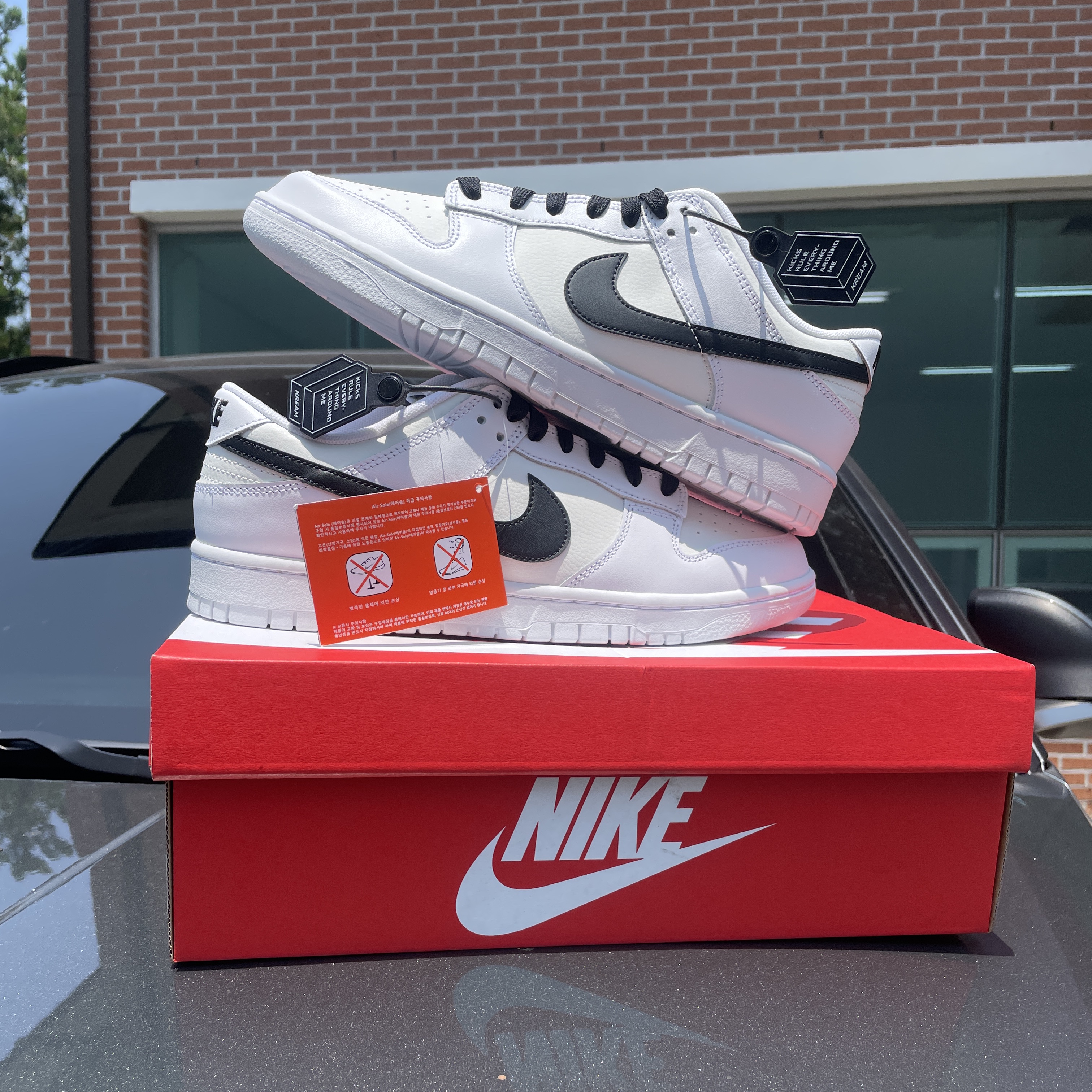Nike Dunk Low Retro Summit White 착용 스타일