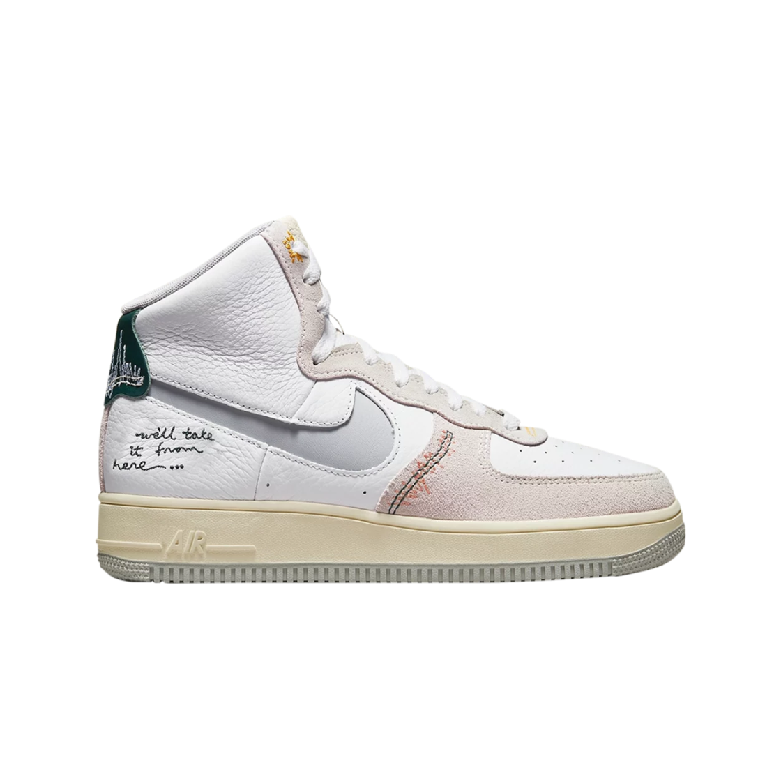 DV2187-100 (W) Nike Air Force 1 High Sculpt We'll Take It From Here