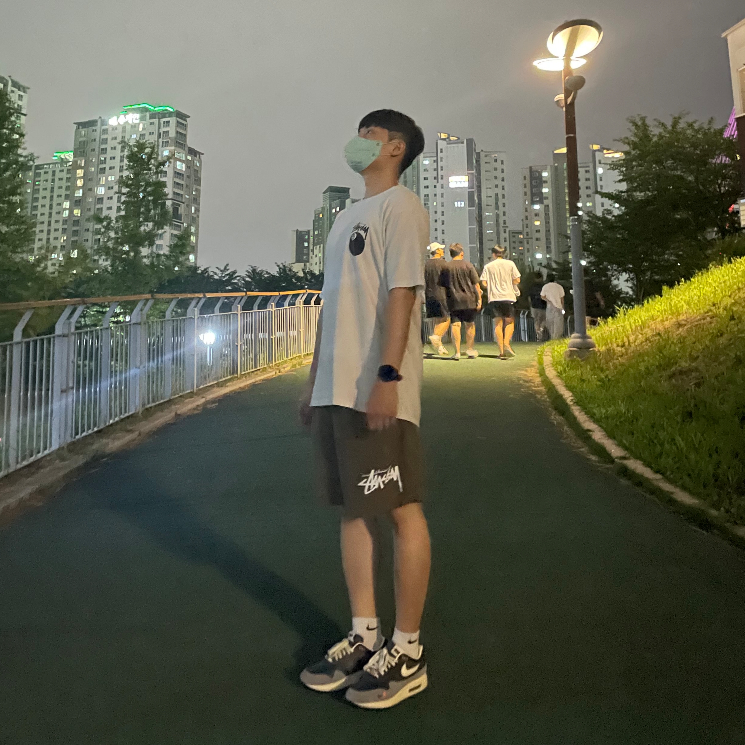 Nike x Kasina Air Max 1 SP Won-Ang Particle Grey, Nike x Kasina Air Max 1 SP Won-Ang Particle Grey (With Special Gift) 착용 스타일