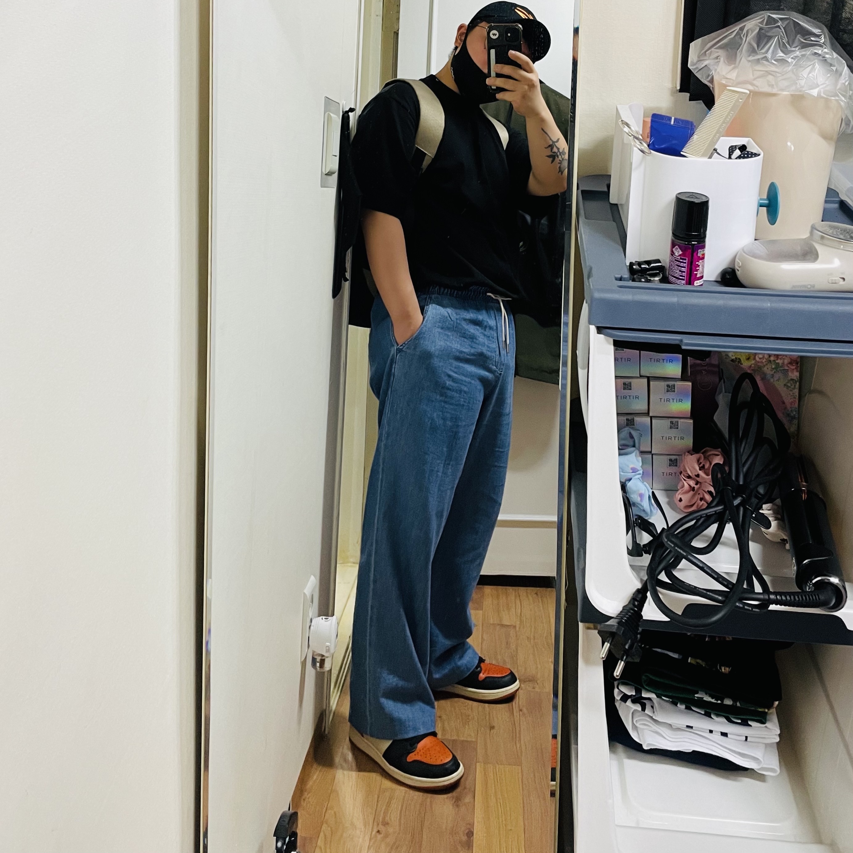 Jordan 1 Retro Shattered Backboard 착용 스타일 - 3