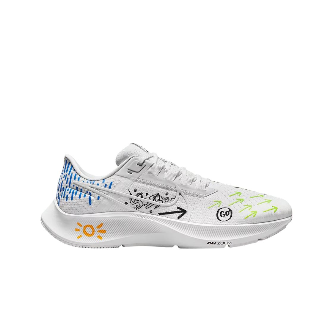 DM3274-100 Nike x Joy Yamusangie Air Zoom Pegasus 38 Running Thoughts White