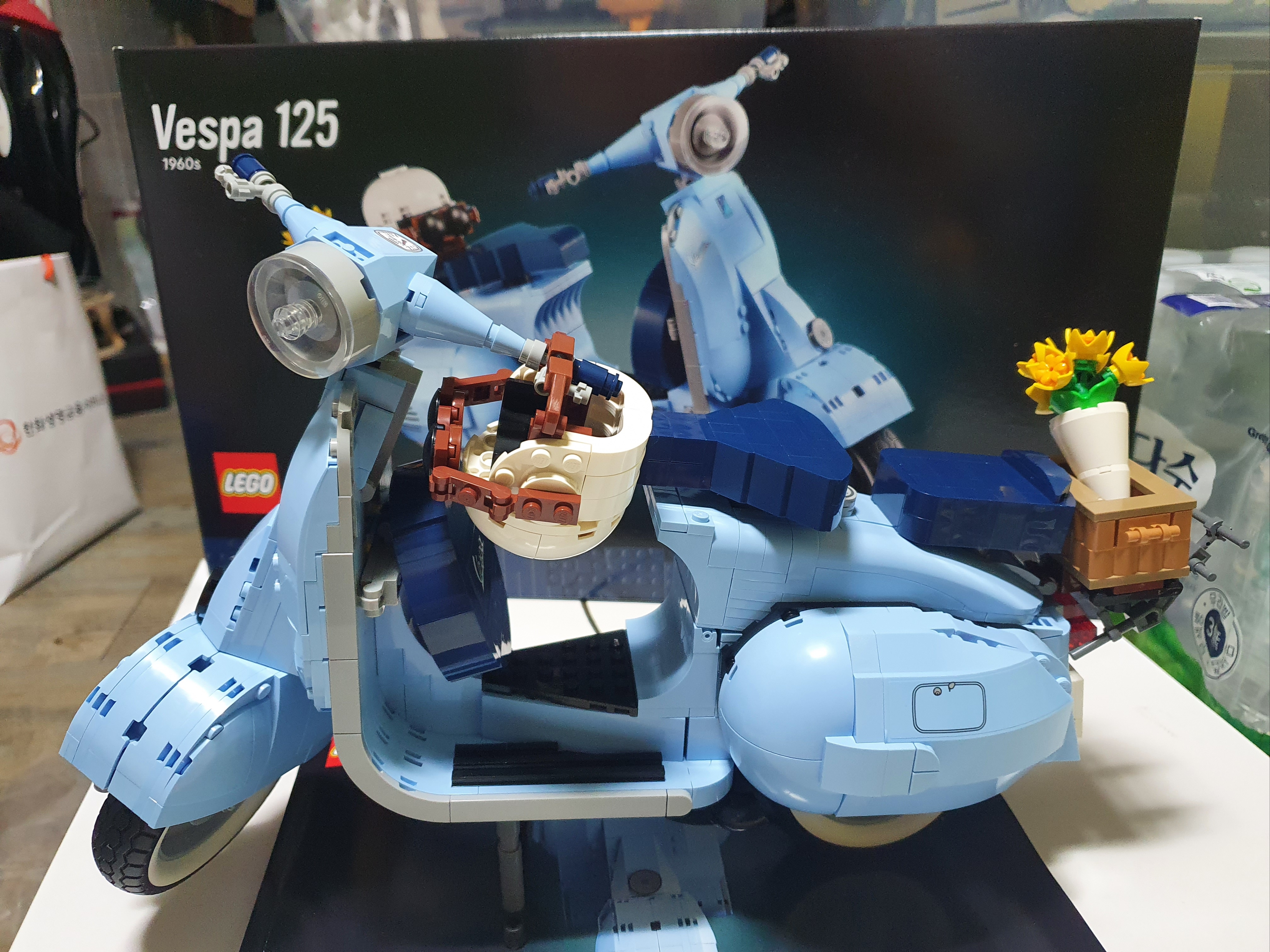 Lego Vespa 125 착용 스타일