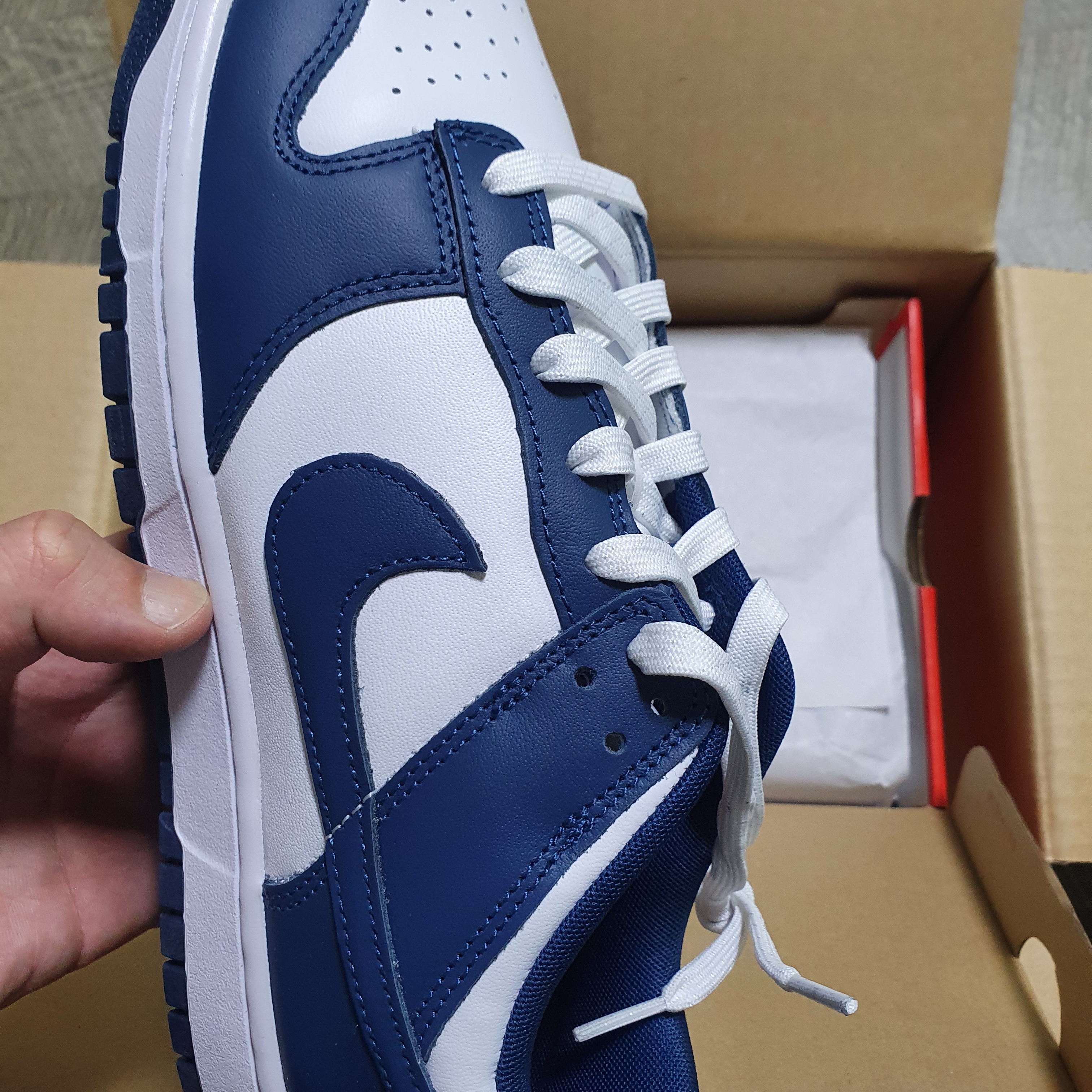 Nike Dunk Low Retro Valerian Blue 착용 스타일 - 1