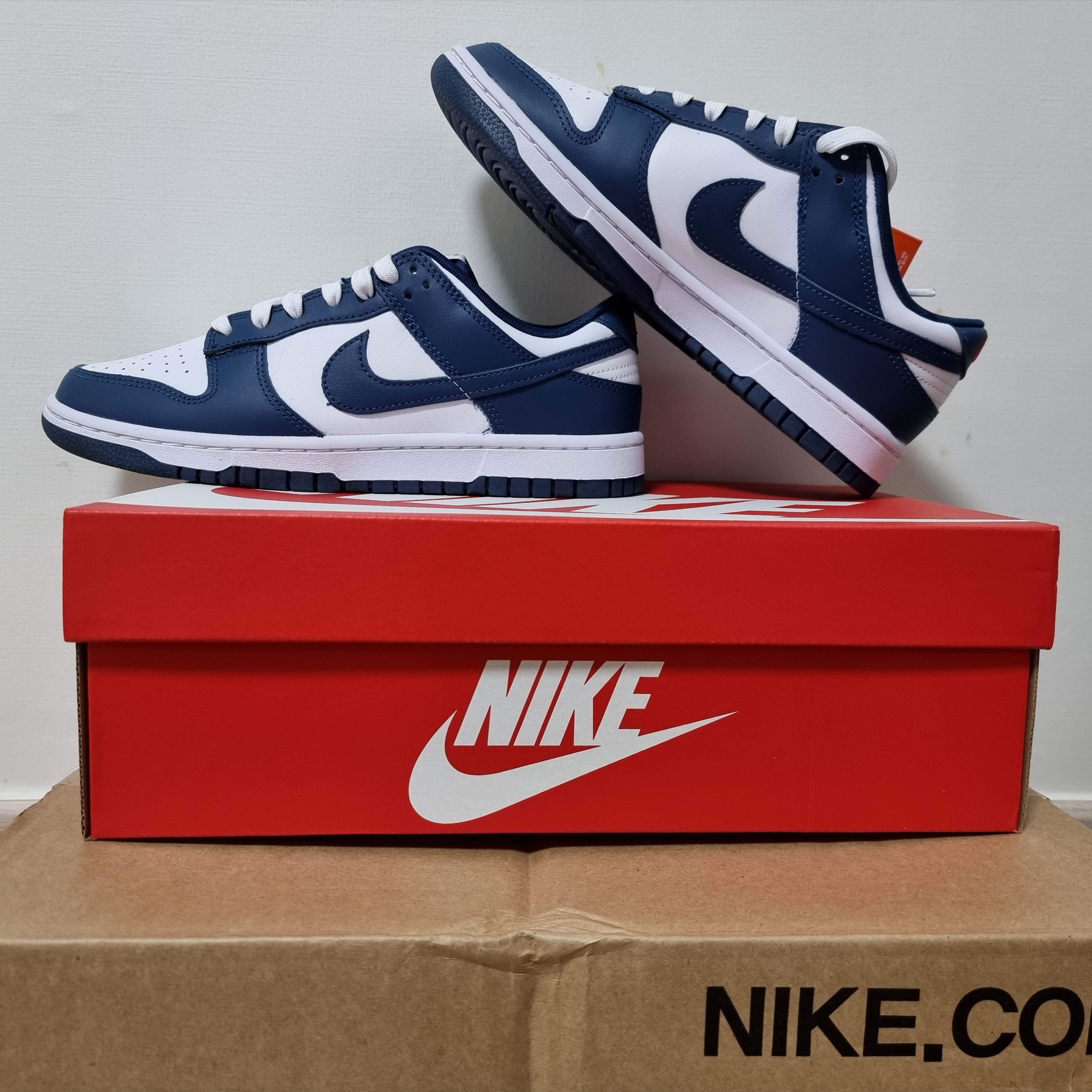 Nike Dunk Low Retro Valerian Blue 착용 스타일 - 1