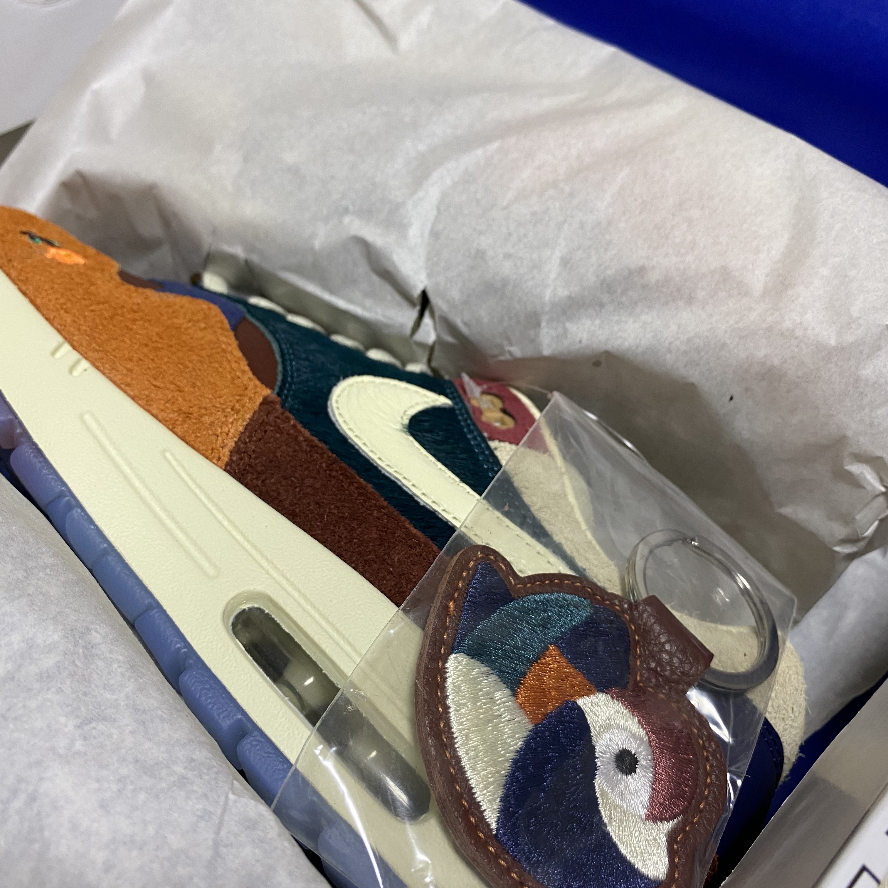 Nike x Kasina Air Max 1 SP Won-Ang Orange 착용 스타일 - 1