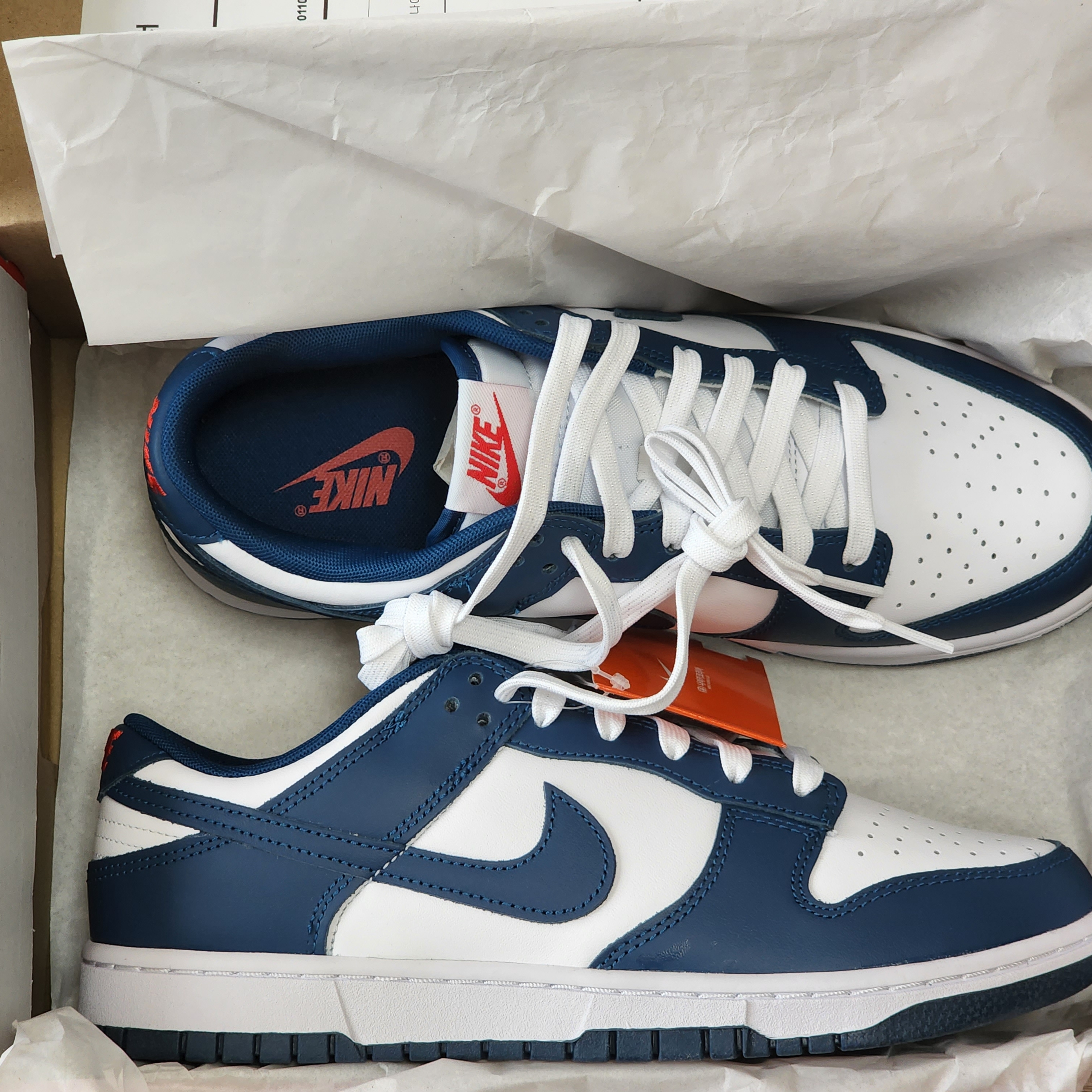 Nike Dunk Low Retro Valerian Blue 착용 스타일 - 1
