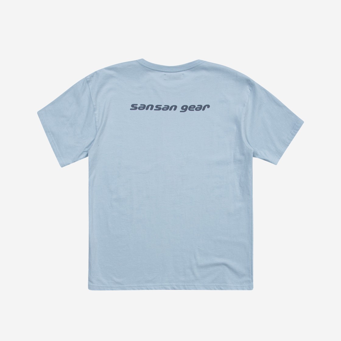 Sansan Gear Logo T-Shirt Sky Blue - 22SS 상세 이미지 2