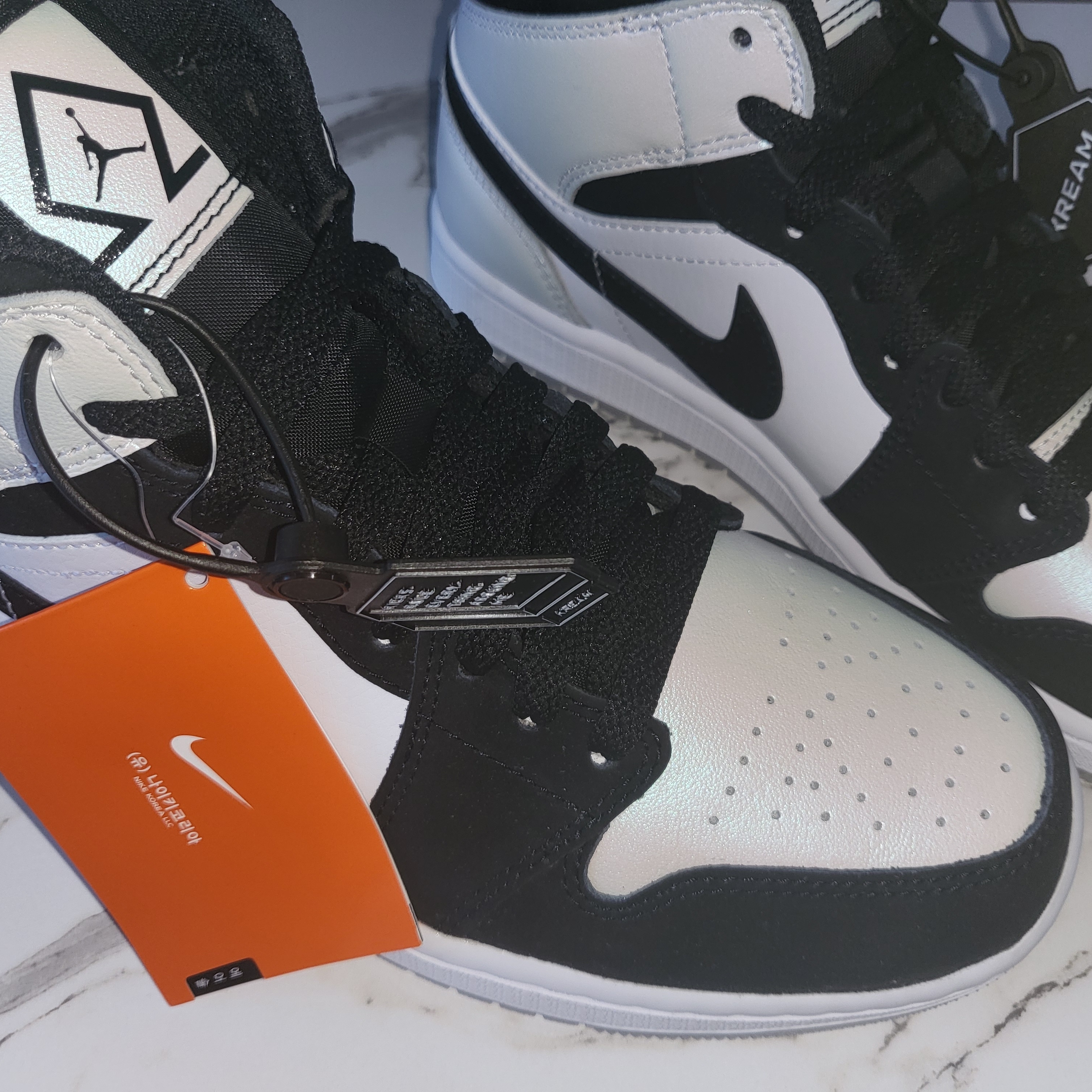 Jordan 1 Mid SE Diamond 착용 스타일 - 3