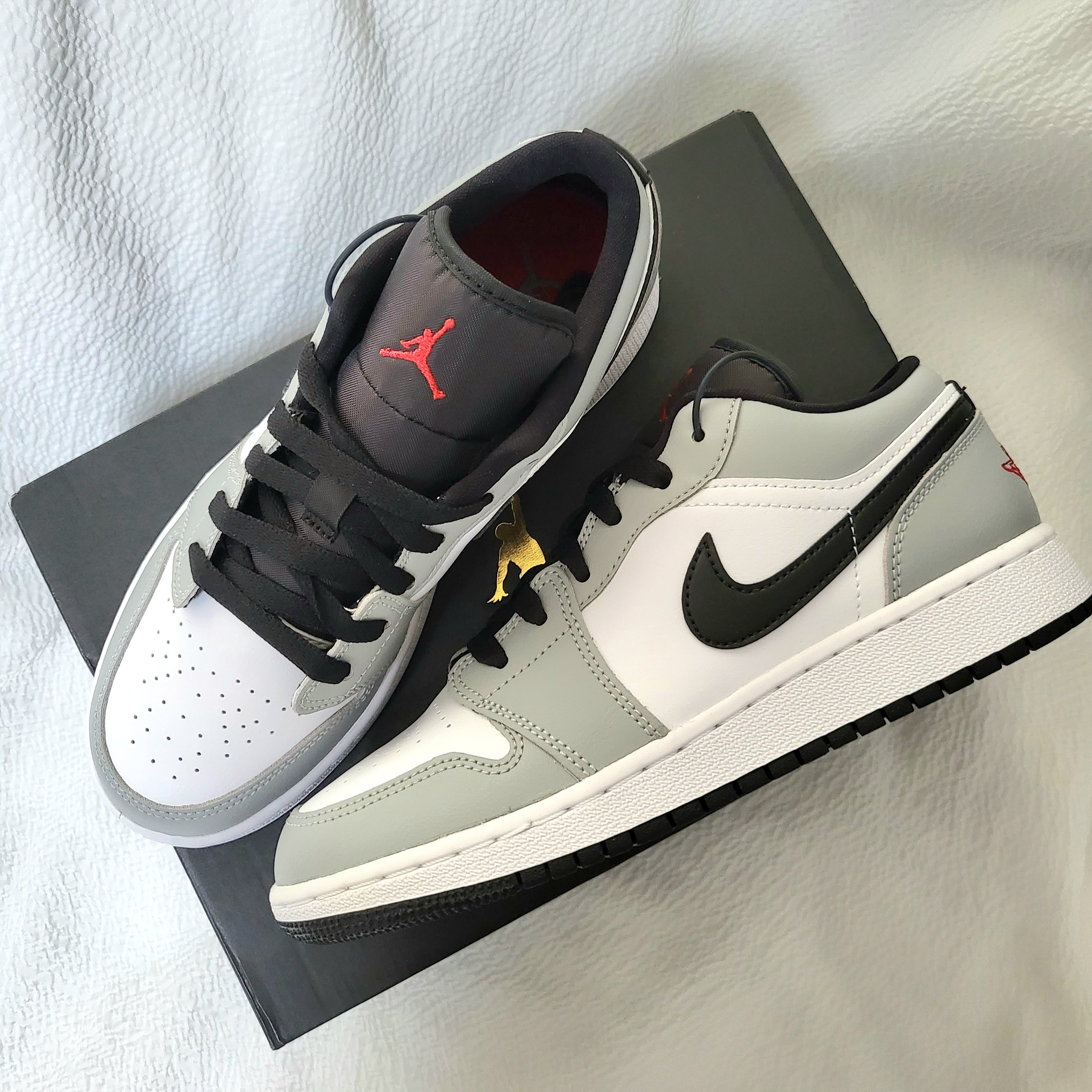 Jordan 1 Low Light Smoke Grey 착용 스타일 - 1