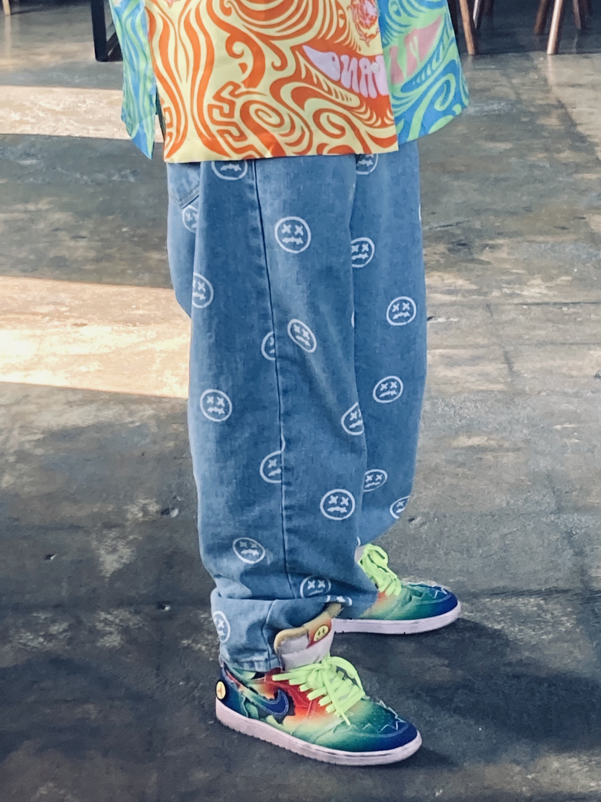 Jordan 1 x J Balvin Retro High OG 착용 스타일 - 3