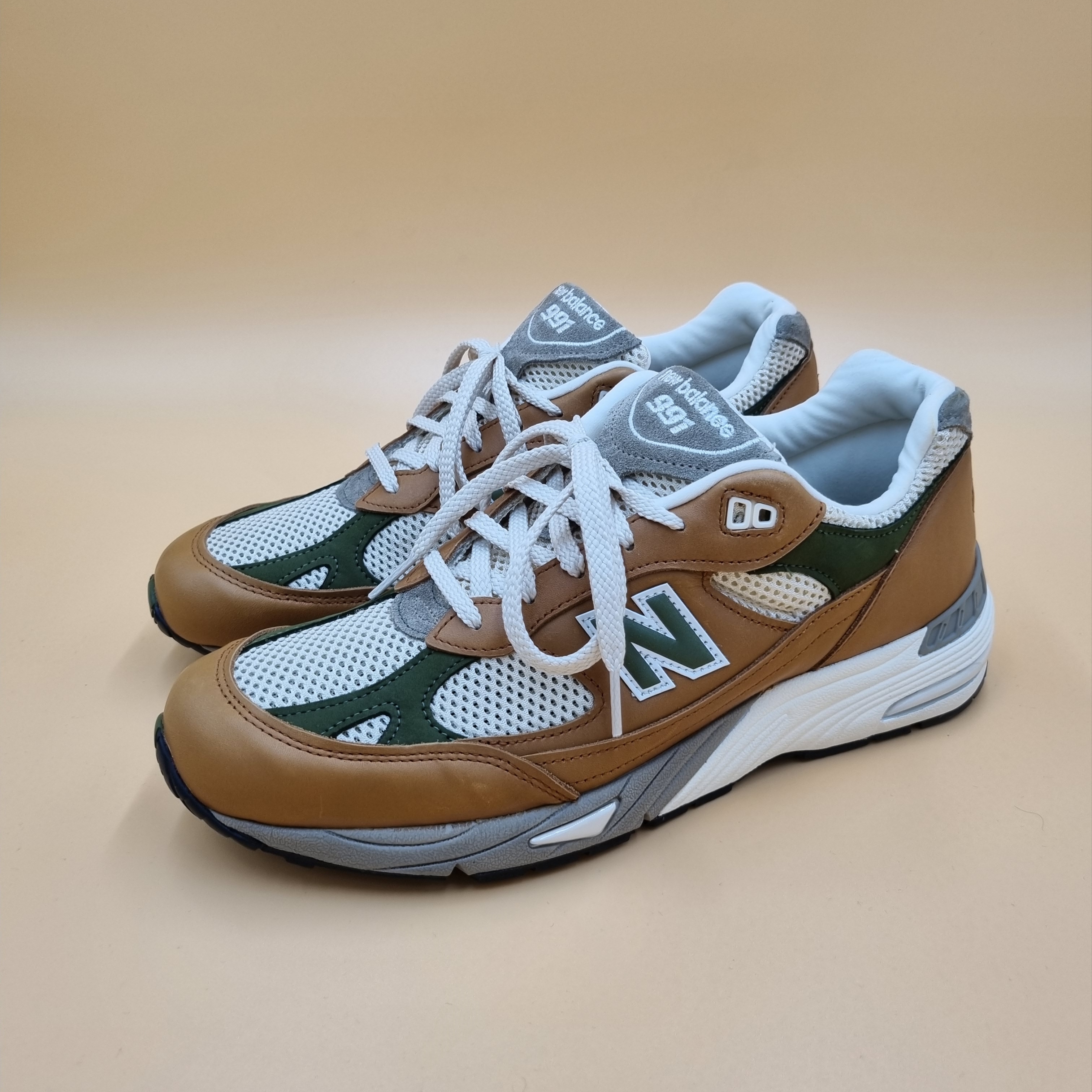 New Balance x Aime Leon Dore 991 Made in UK Tan 착용 스타일
