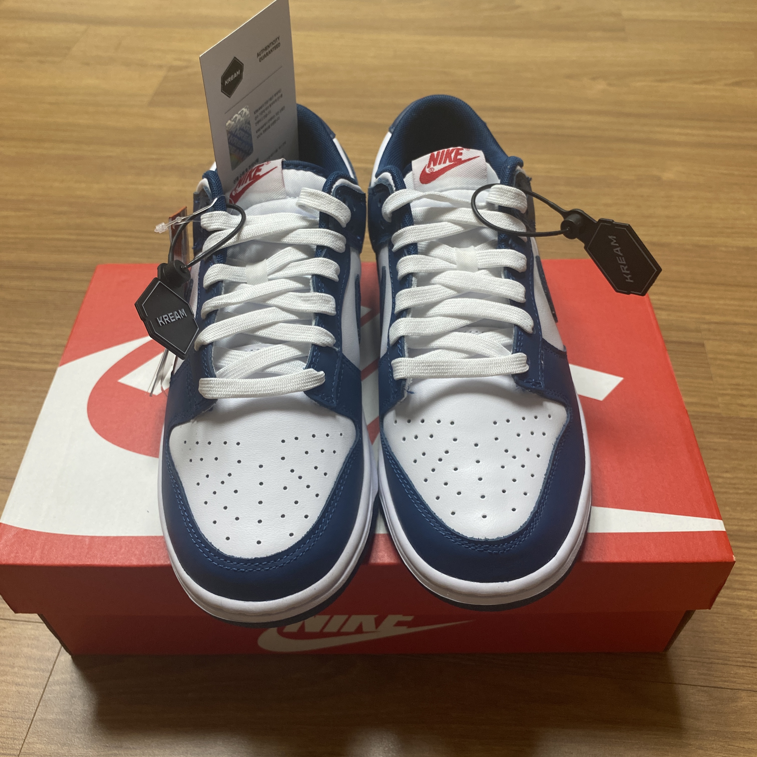 Nike Dunk Low Retro Valerian Blue 착용 스타일 - 1