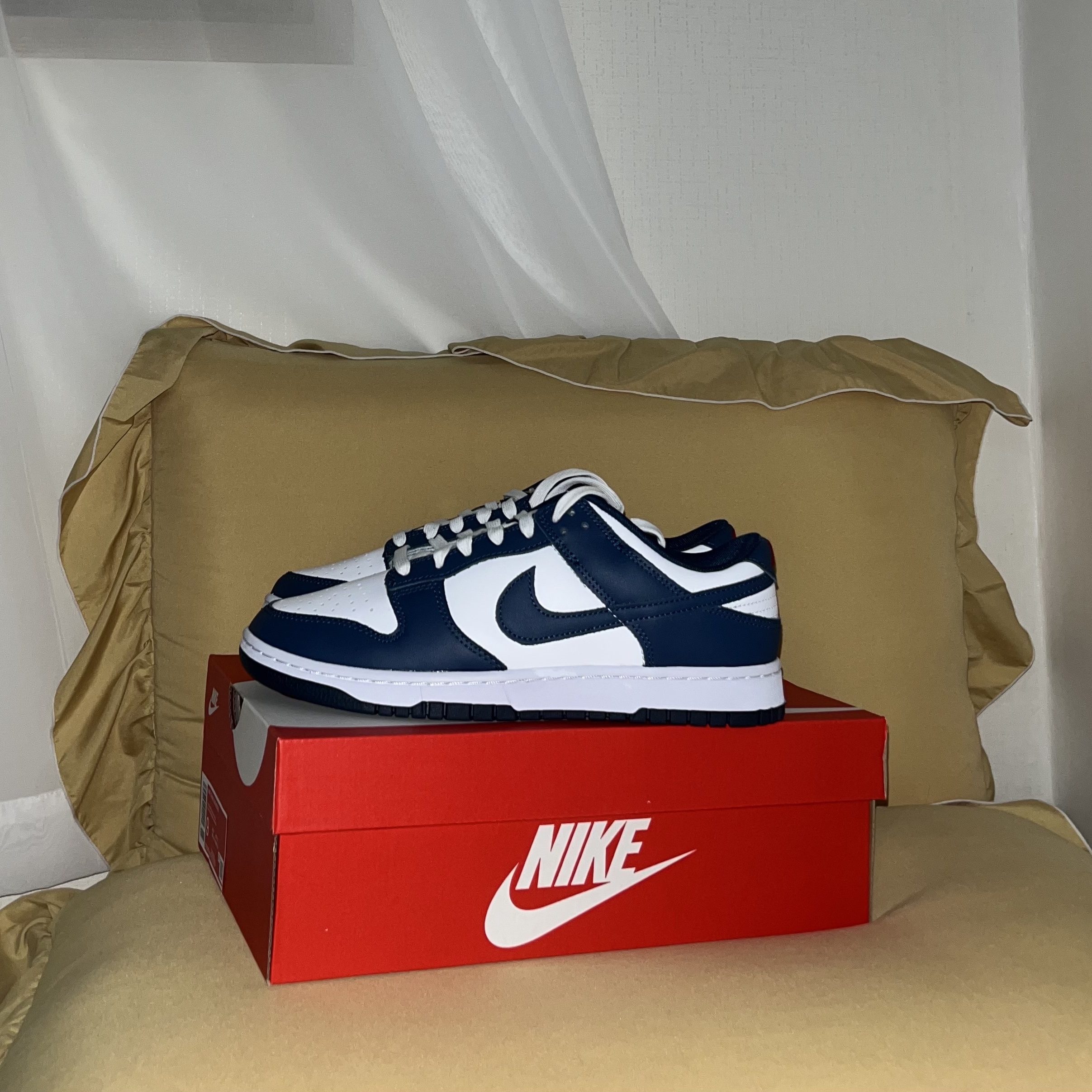 Nike Dunk Low Retro Valerian Blue 착용 스타일 - 1