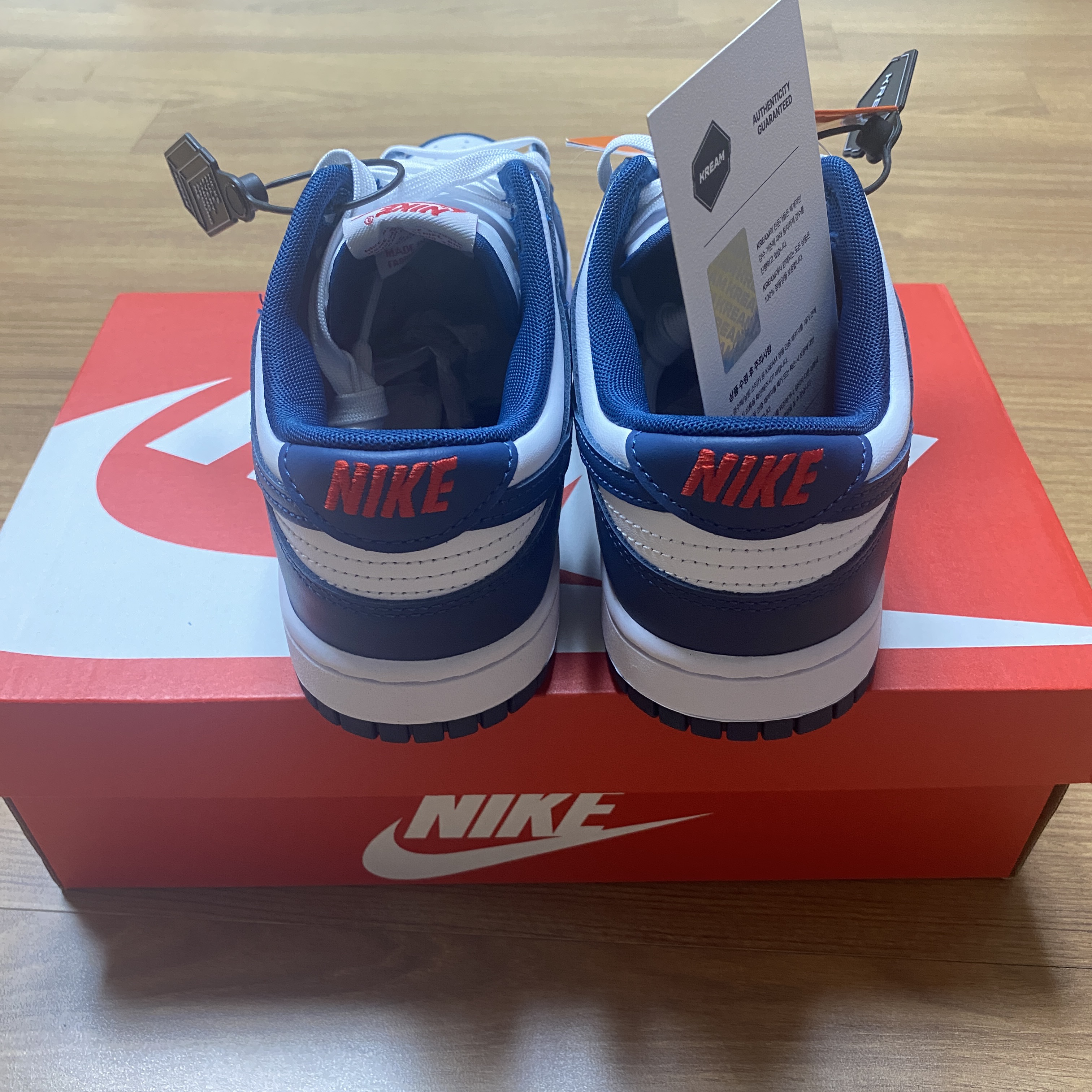 Nike Dunk Low Retro Valerian Blue 착용 스타일 - 3