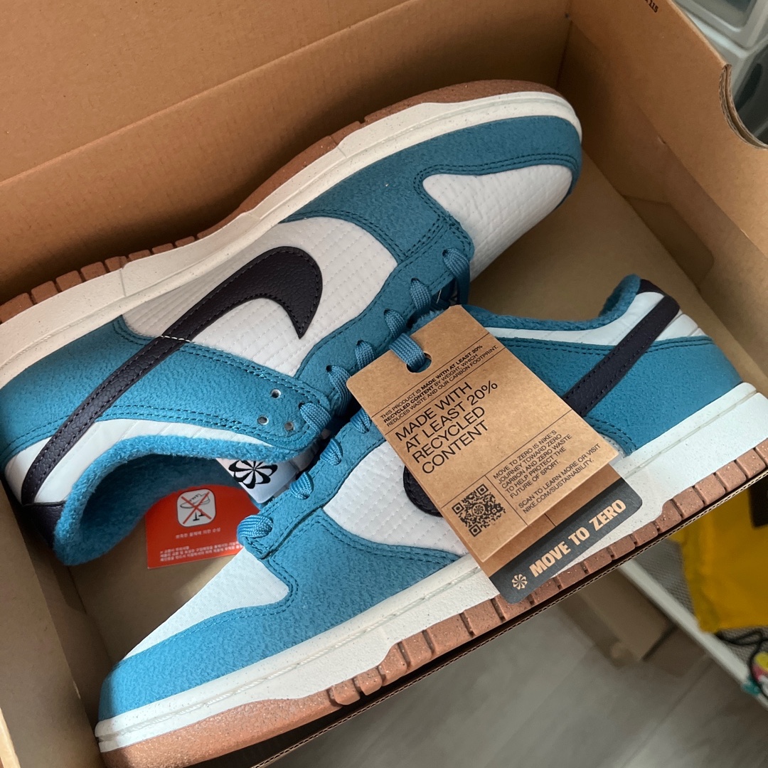 Nike Dunk Low Retro Next Nature Riftblue 착용 스타일