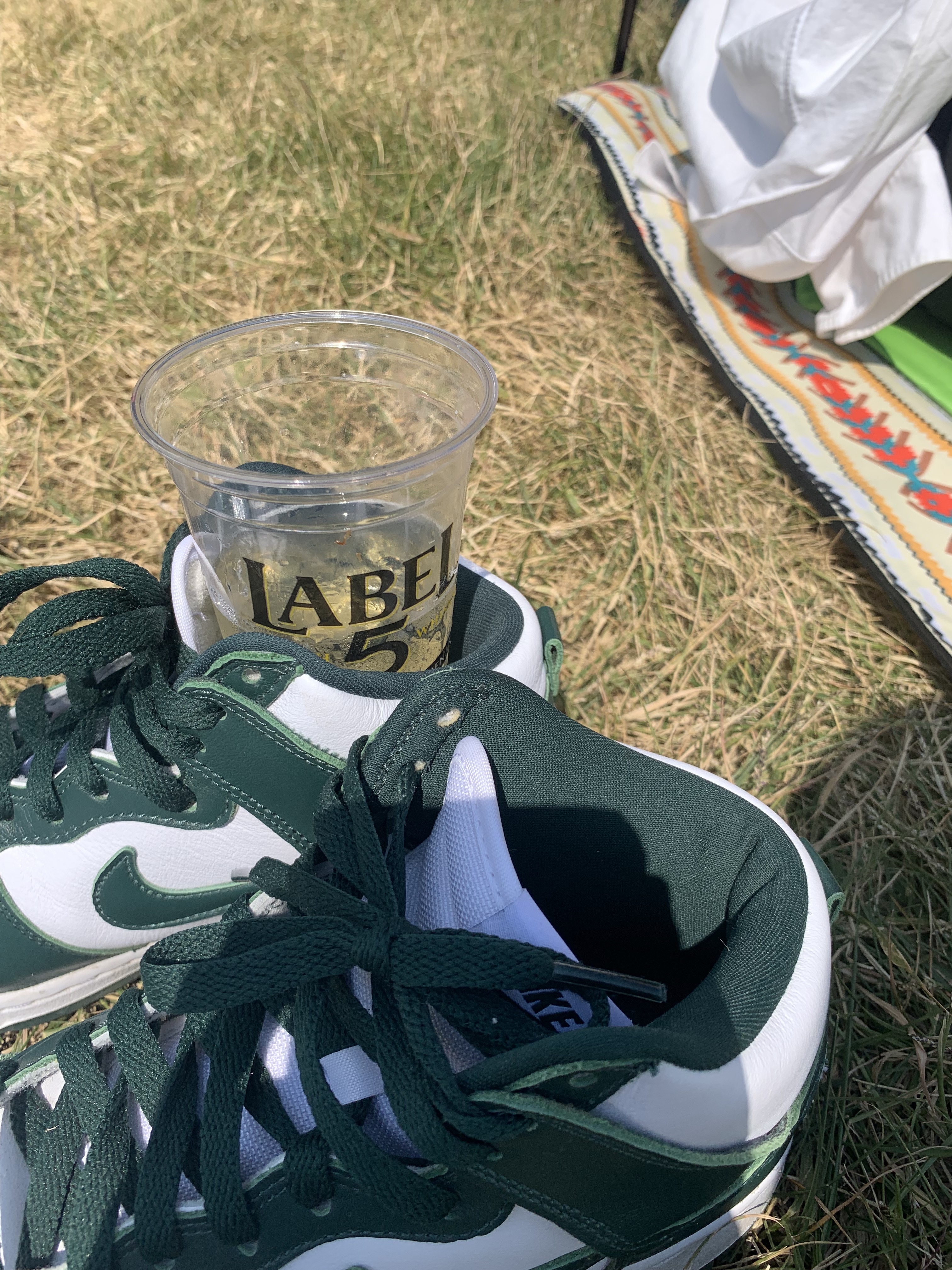 Nike Dunk High SP Spartan Green 착용 스타일 - 3